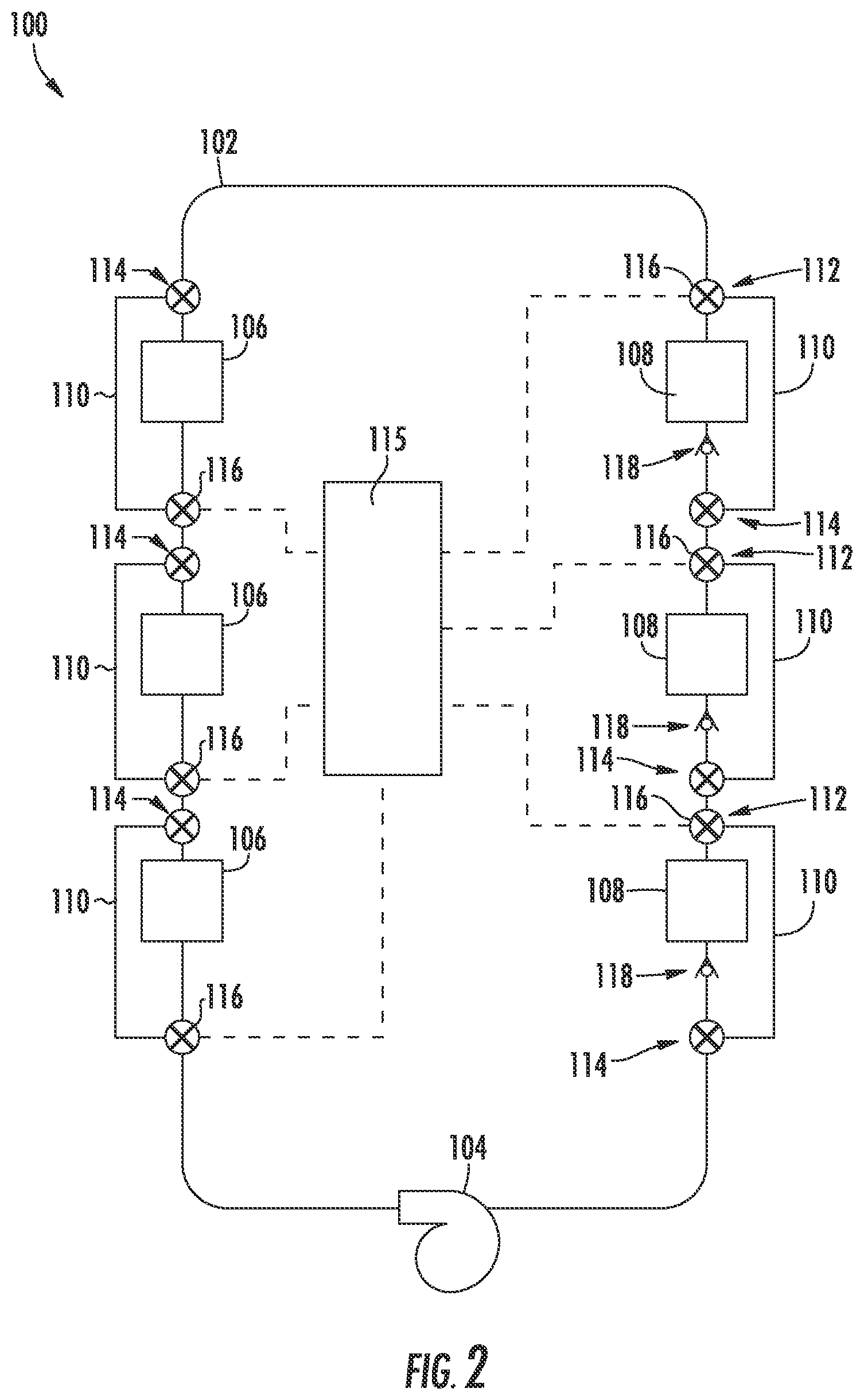 Patent US11815024 Figure 2 – Thermal management system