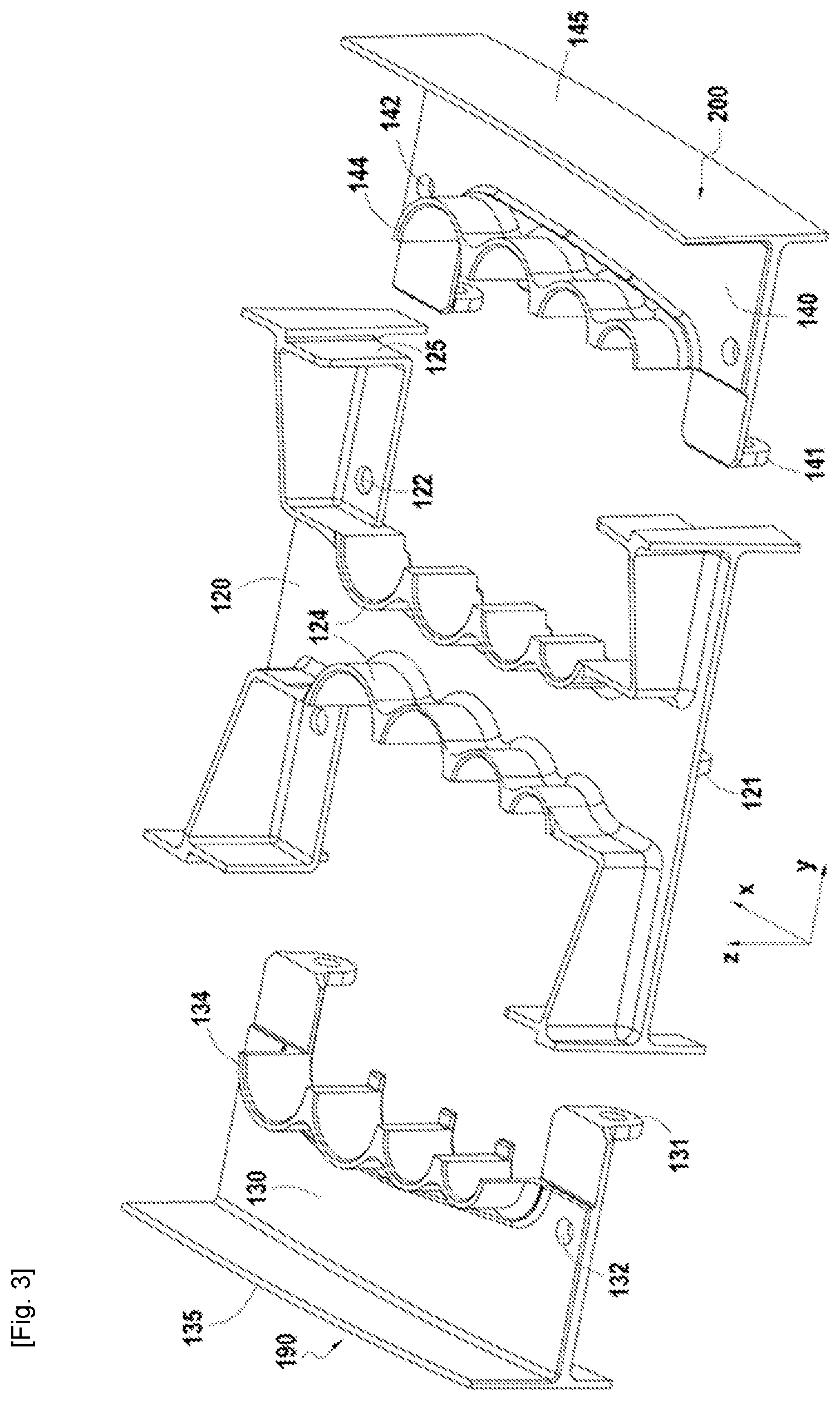 Patent US11815027 Figure 2 – Fire wall and method for opening same