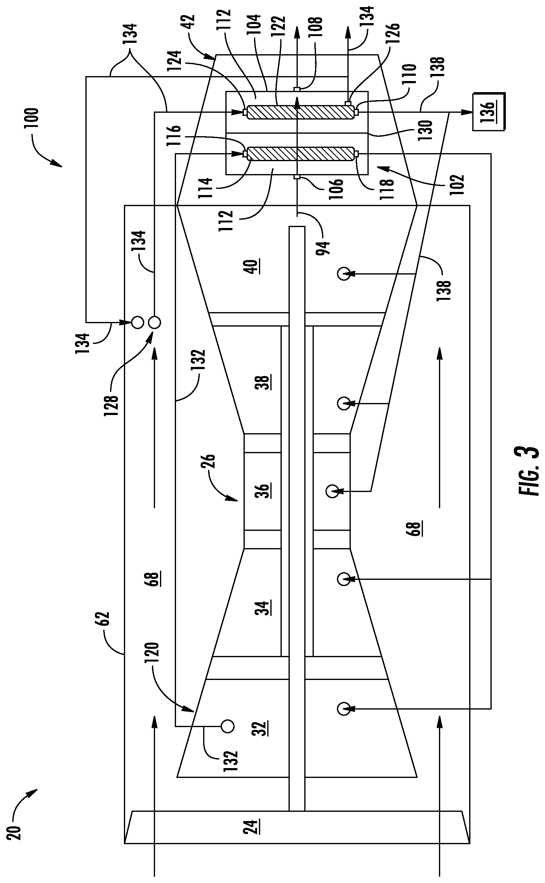 Patent US11815030 Figure 3 – Contrail suppression system