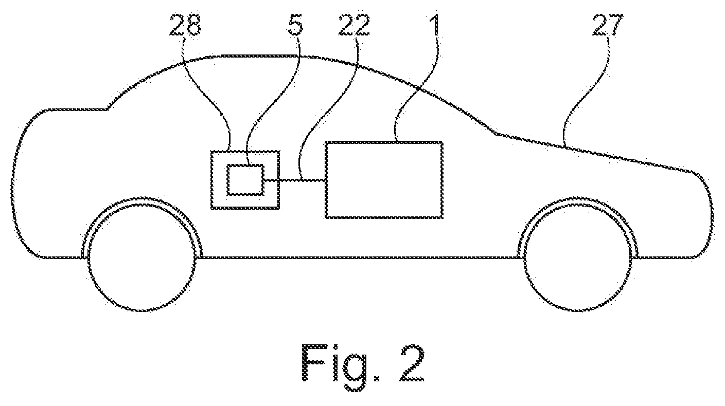 Patent US11815036 Figure 2 – Compressed gas tank arrangement for a combustion machine