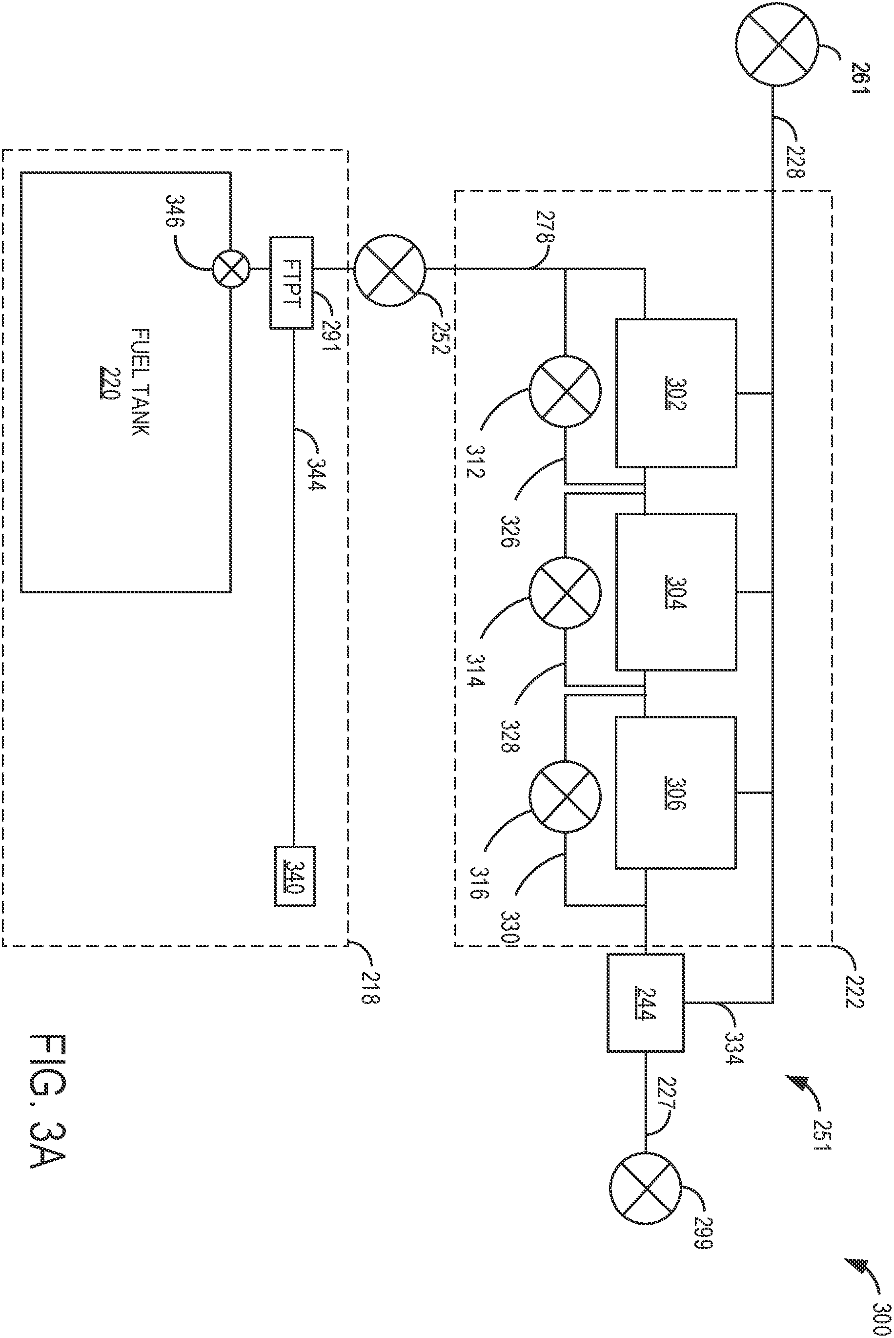 Patent US11815041 Figure 3 – Bleed canister of a vehicle evaporative emissions control system