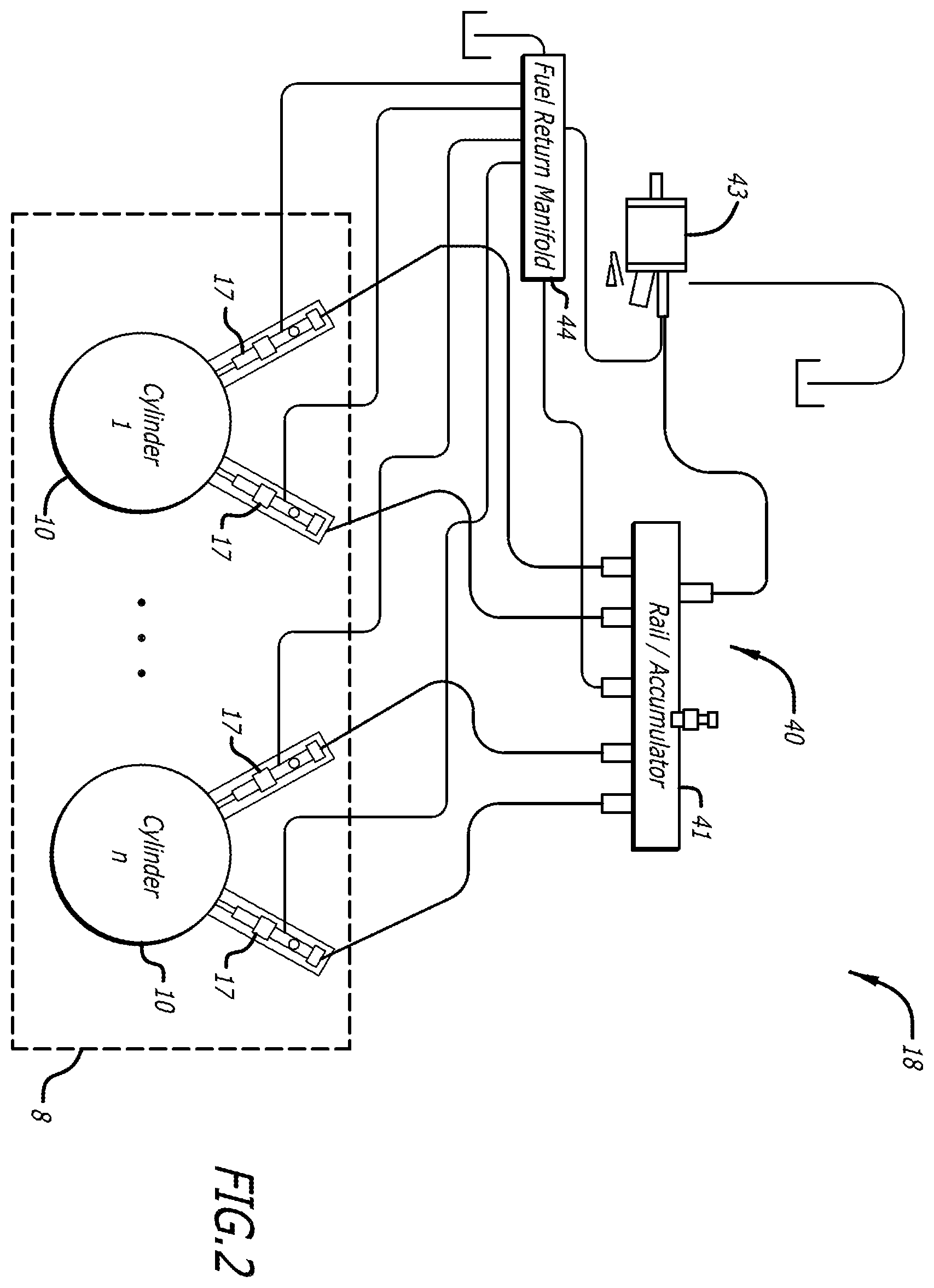 Patent US11815042 Figure 2 – Exhaust catalyst light-off in an opposed-piston engine