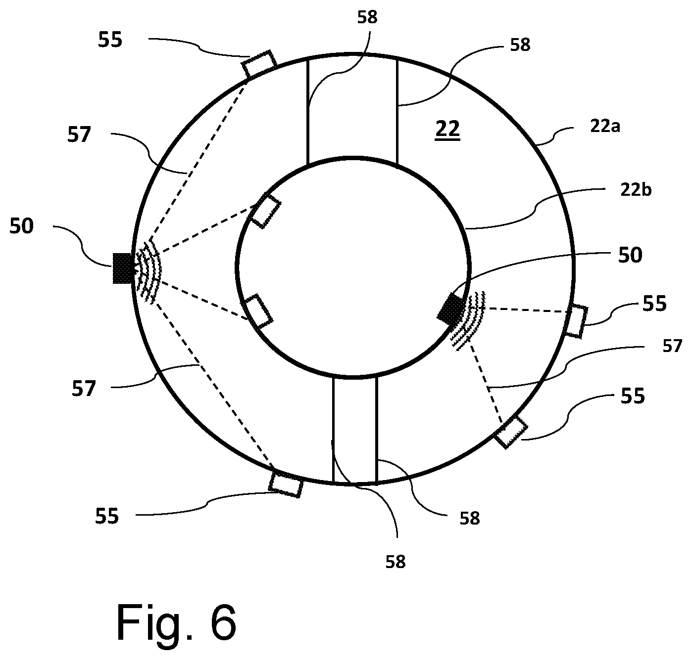 Patent US11815048 Figure 5 – Gas turbine engine with airflow measurement system