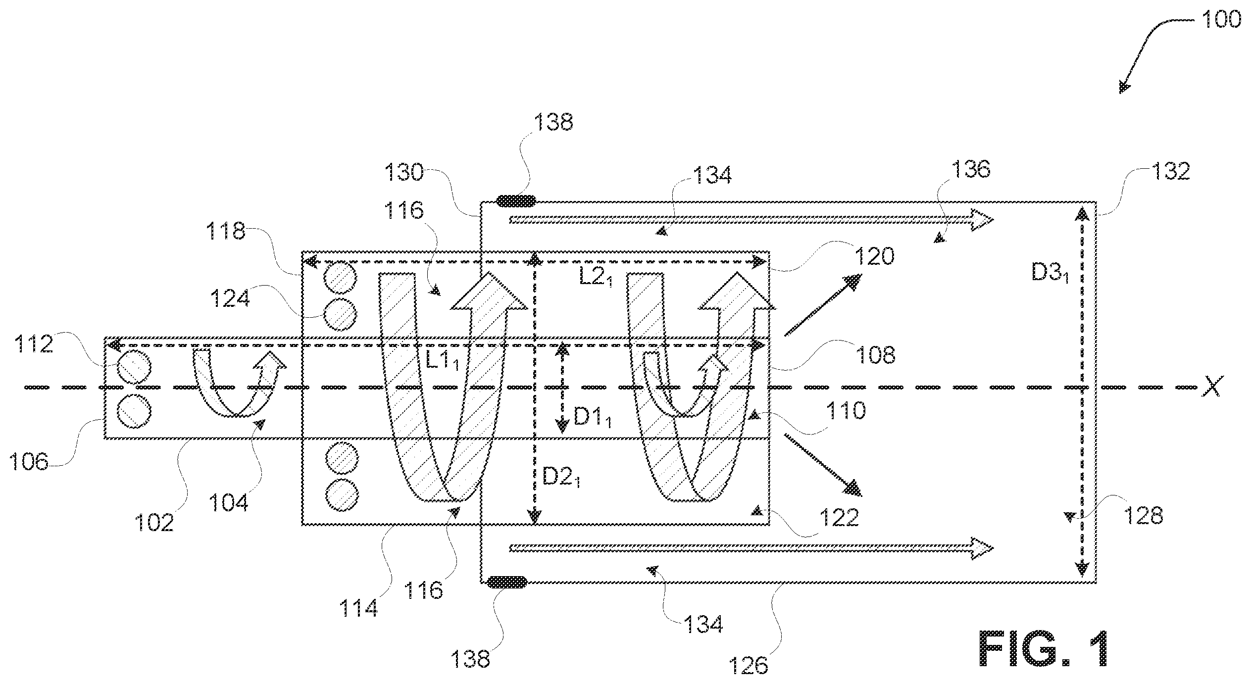 Patent US11815049 Figure 1 – Swirl preburner system and method