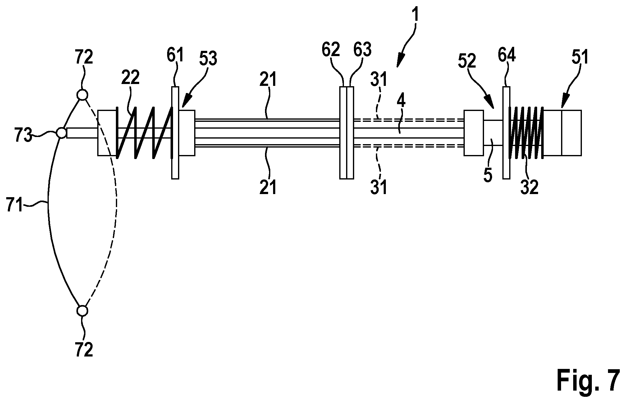 Patent US11815072 Figure 7 – Thermal actuator arrangement having improved reset time