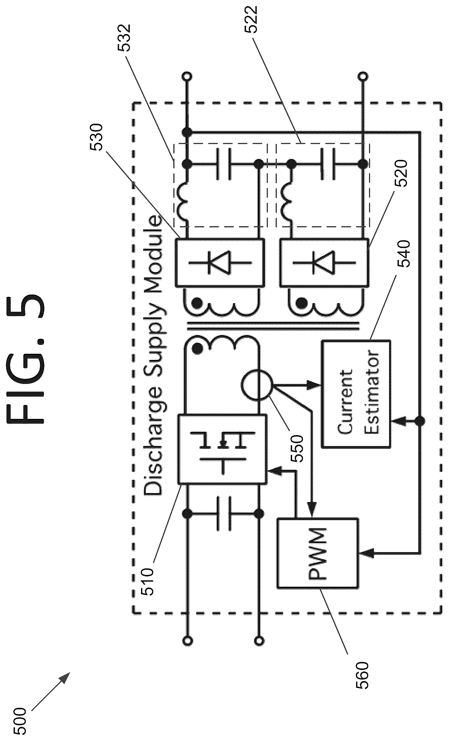 Patent US11815074 Figure 5 – Scalable power processing units for hall-effect thruster propulsion systems and terrestrial systems