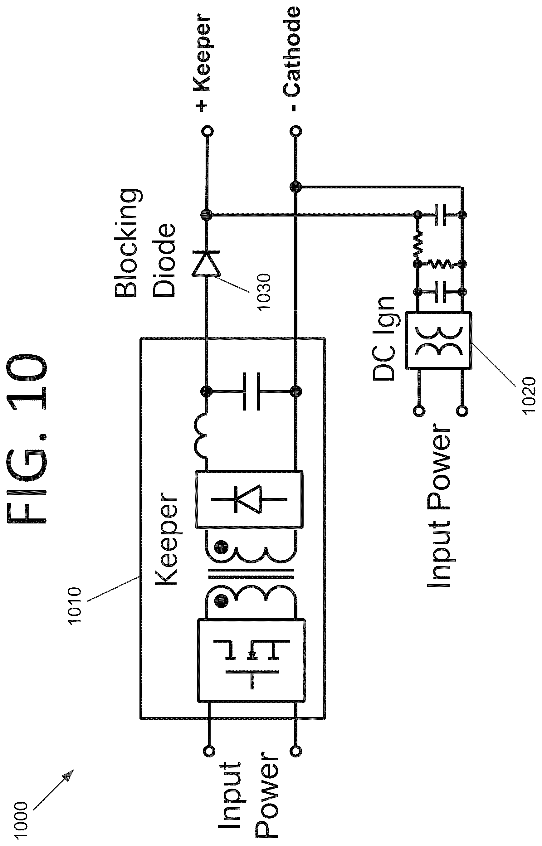 Patent US11815074 Figure 10 – Scalable power processing units for hall-effect thruster propulsion systems and terrestrial systems