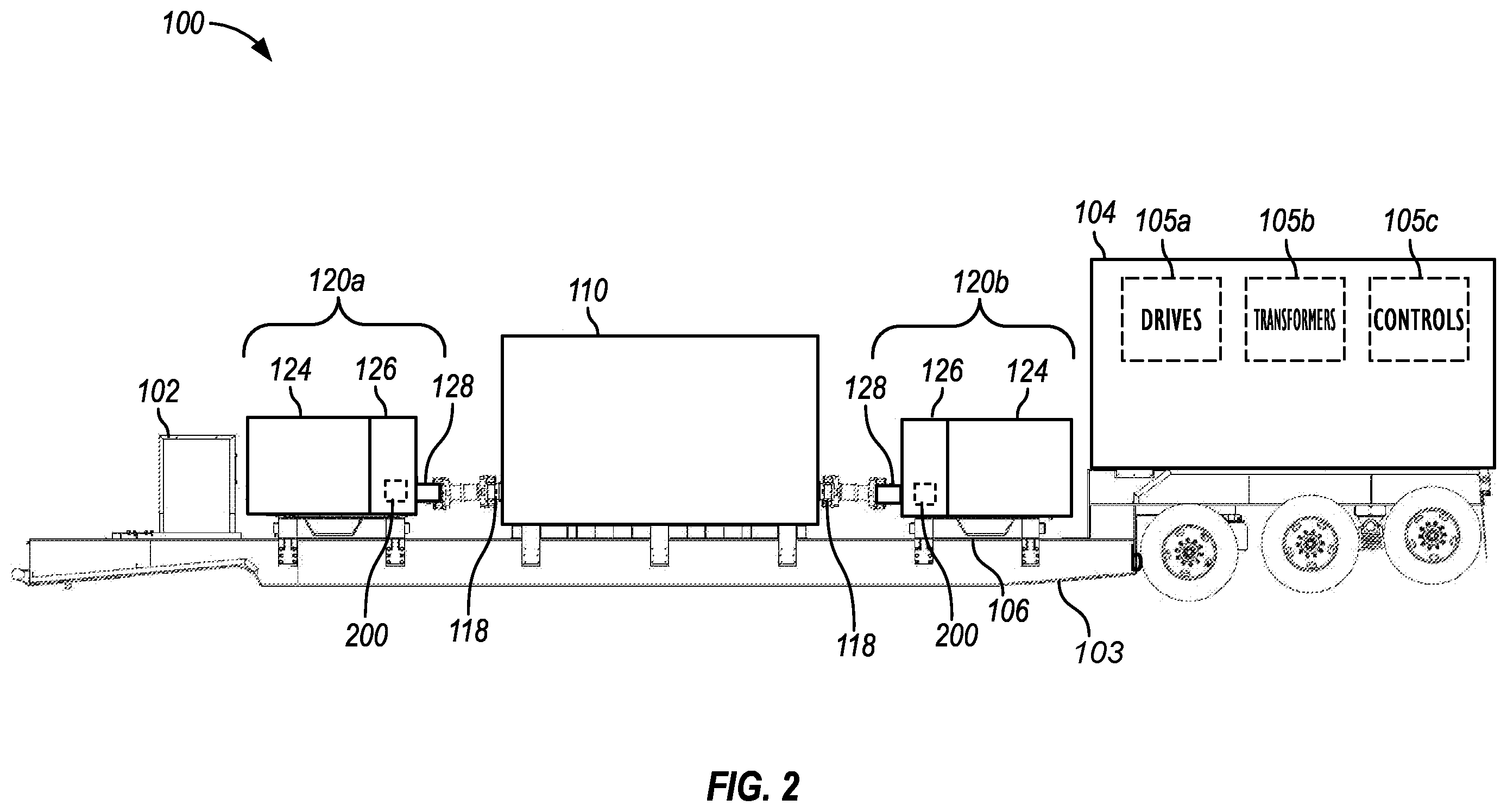 Patent US11815076 Figure 2 – Engagement and disengagement with external gear box style pumps