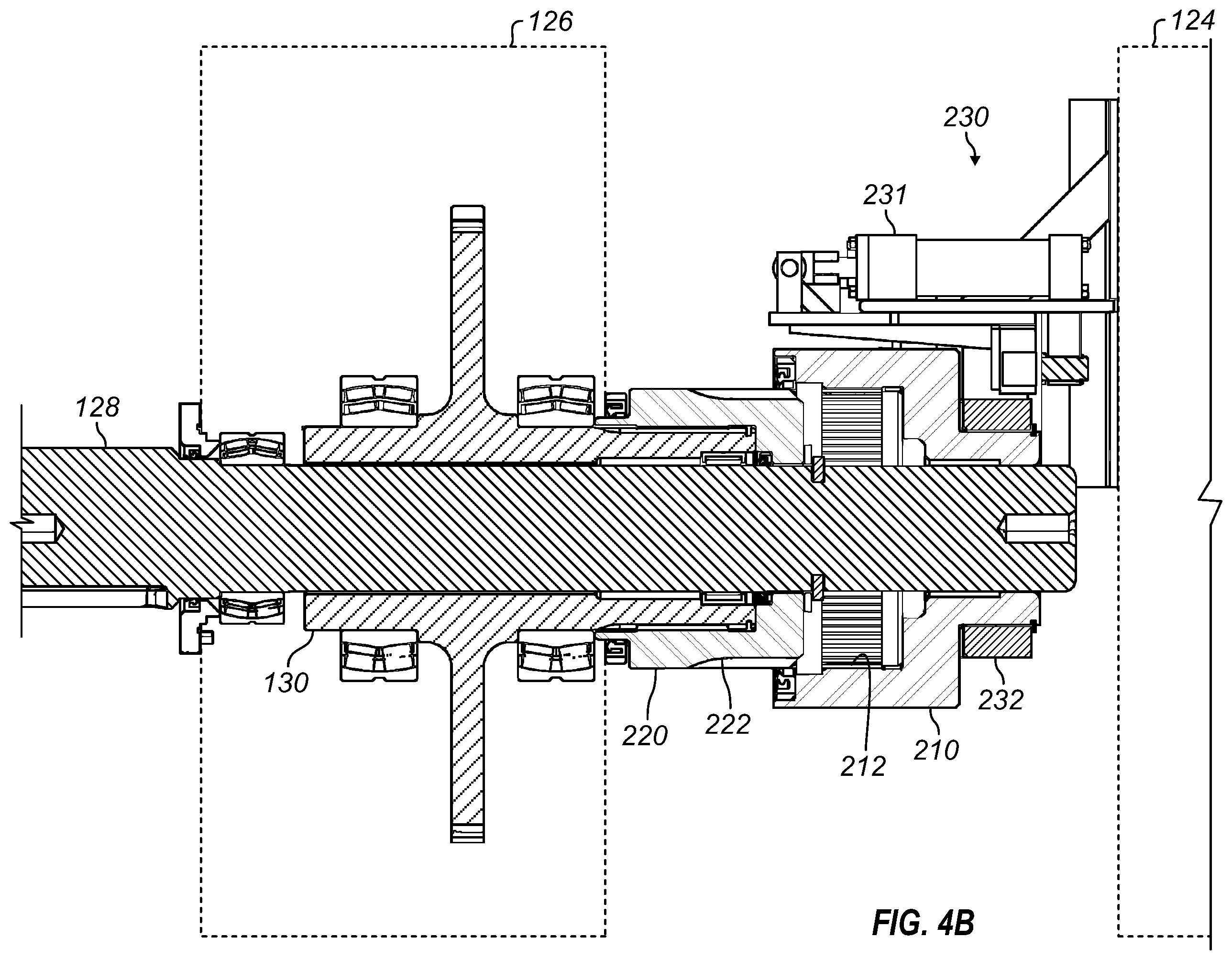 Patent US11815076 Figure 6 – Engagement and disengagement with external gear box style pumps