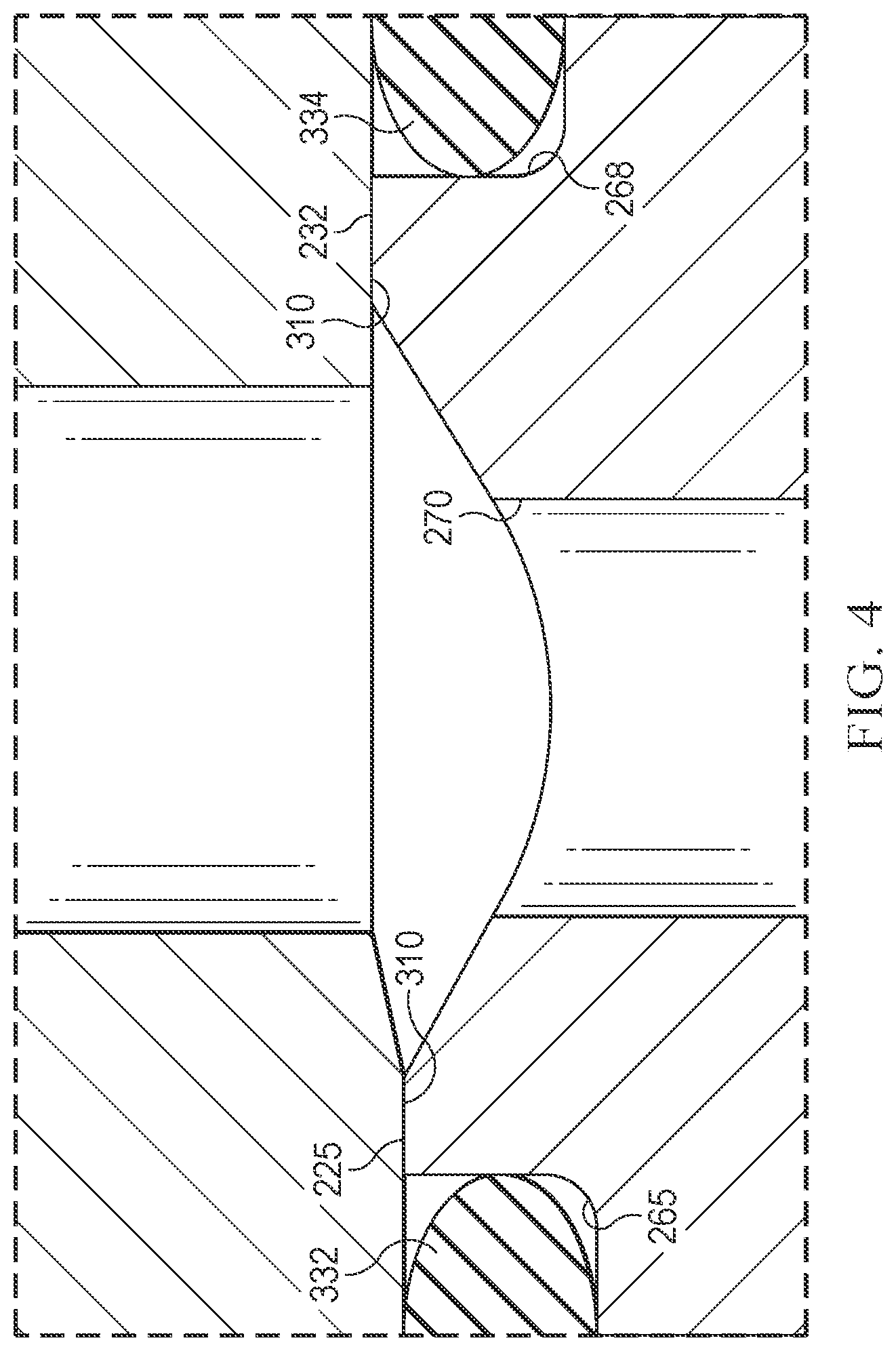 Patent US11815085 Figure 5 – Pump with fluid end with easy maintenance replaceable packing sleeve