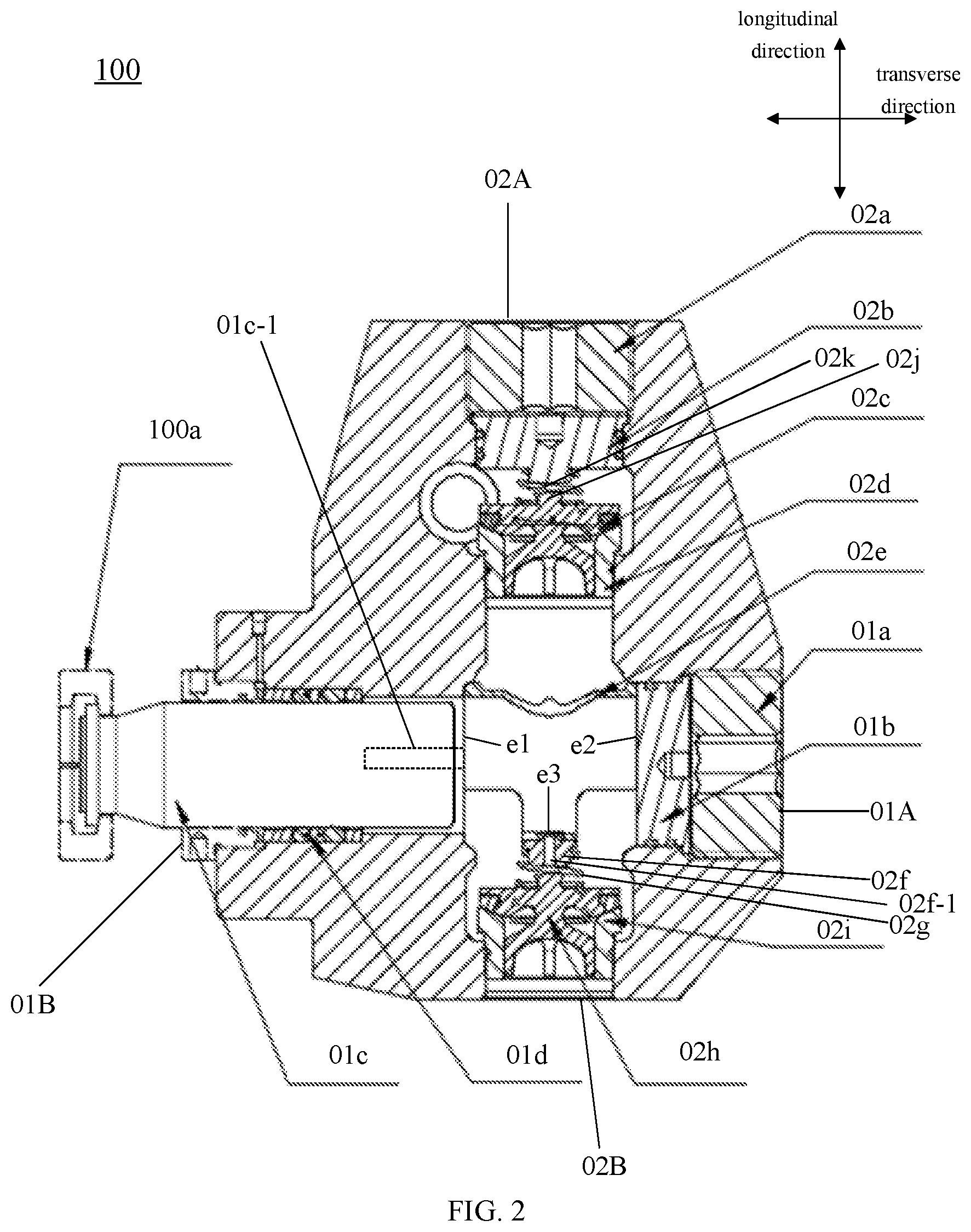 Patent US11815087 Figure 2 – Automatic system and method for disassembly and assembly of plunger pumps