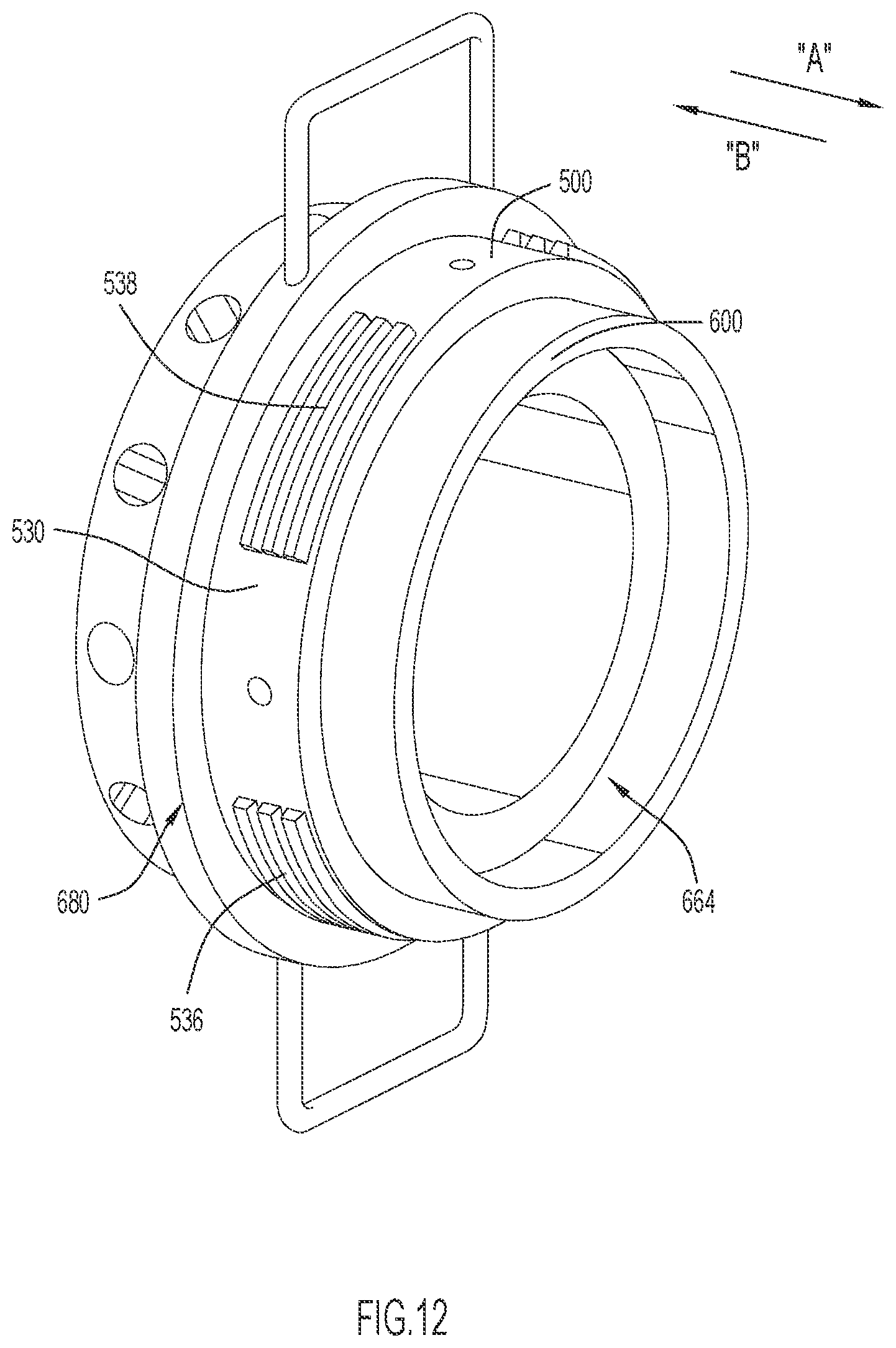 Patent US11815088 Figure 8 – Tension applying assembly for fluid end