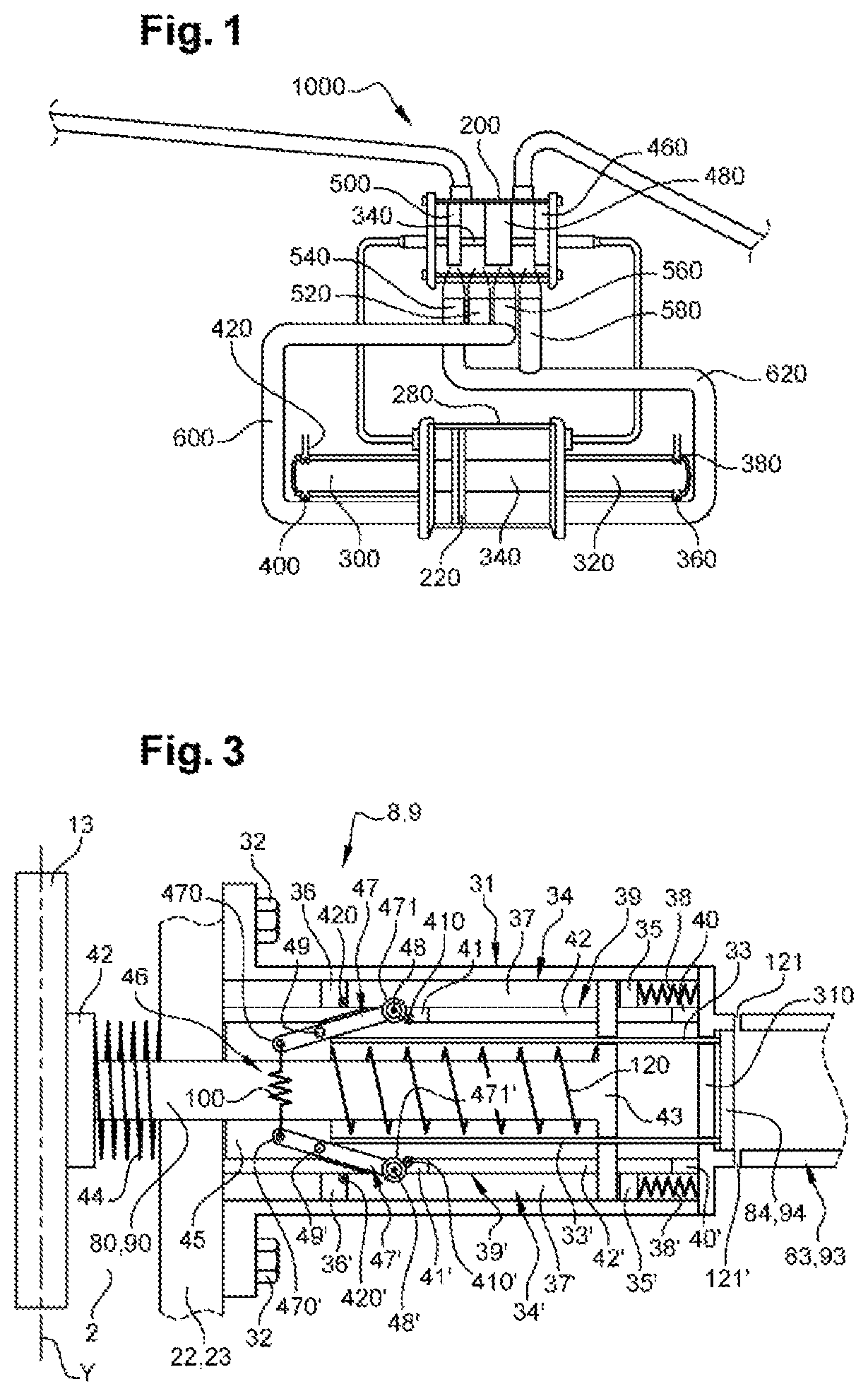 Patent US11815089 Figure 1 – Pumping system and fluid delivery installation