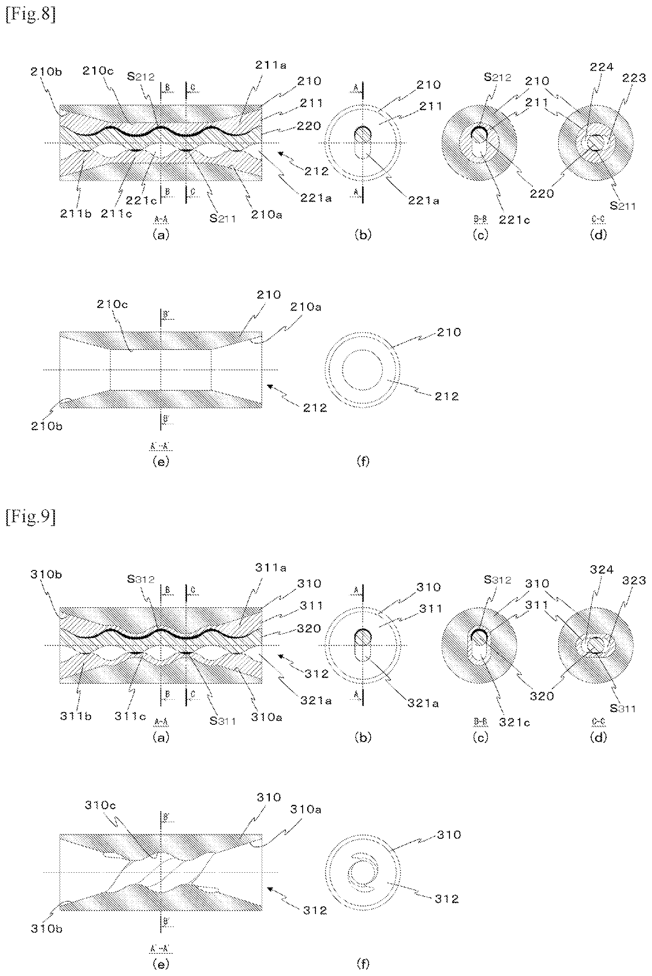 Patent US11815092 Figure 6 – Fluid transfer device, coating device comprising same, and coating method