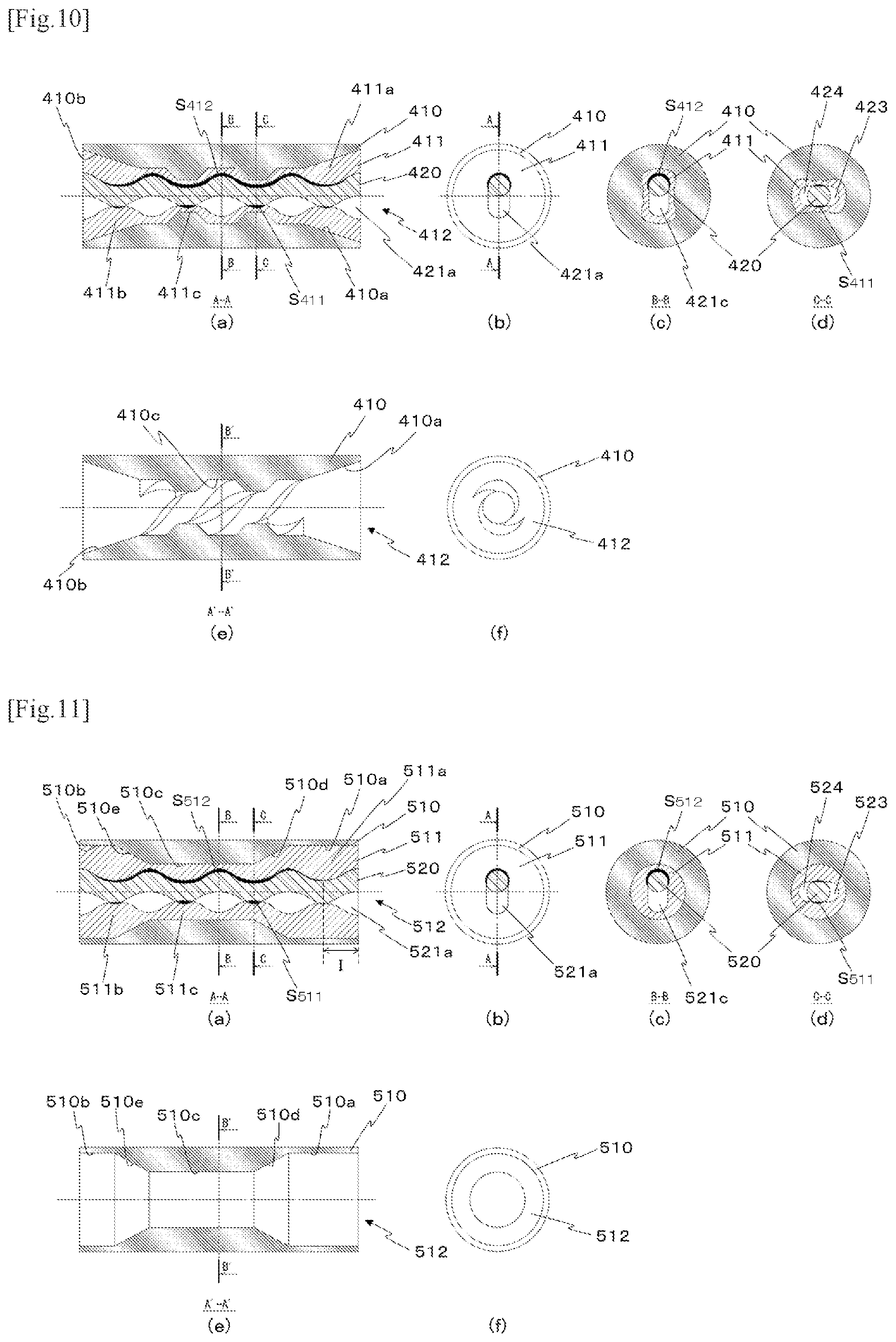 Patent US11815092 Figure 7 – Fluid transfer device, coating device comprising same, and coating method