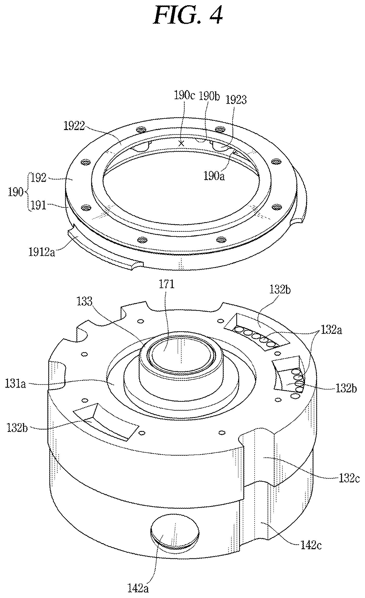 Patent US11815093 Figure 4 – Scroll compressor and air conditioner having the same