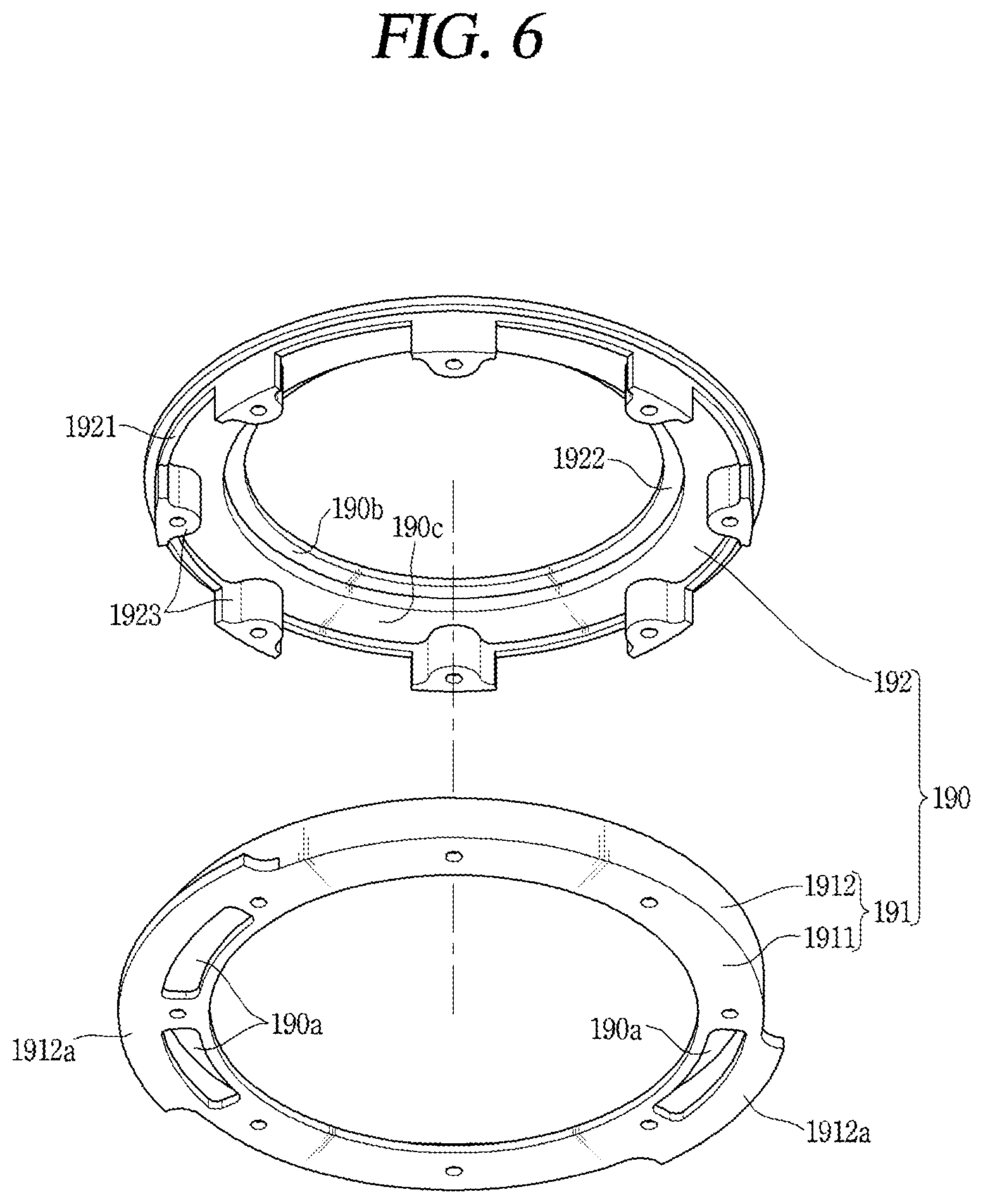 Patent US11815093 Figure 6 – Scroll compressor and air conditioner having the same