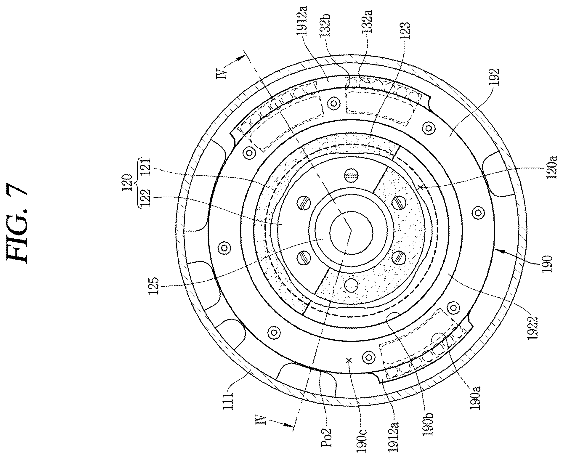 Patent US11815093 Figure 7 – Scroll compressor and air conditioner having the same