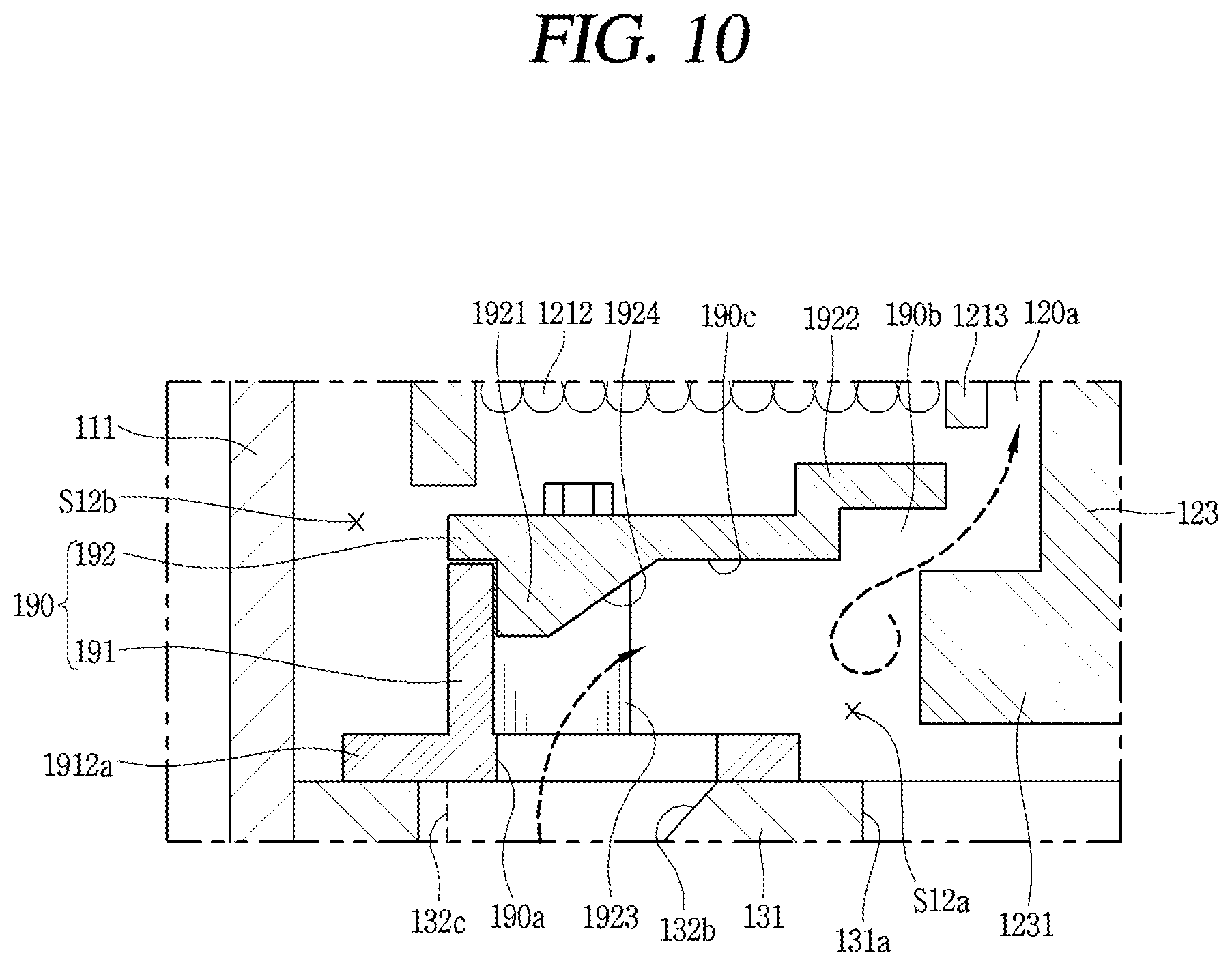 Patent US11815093 Figure 10 – Scroll compressor and air conditioner having the same