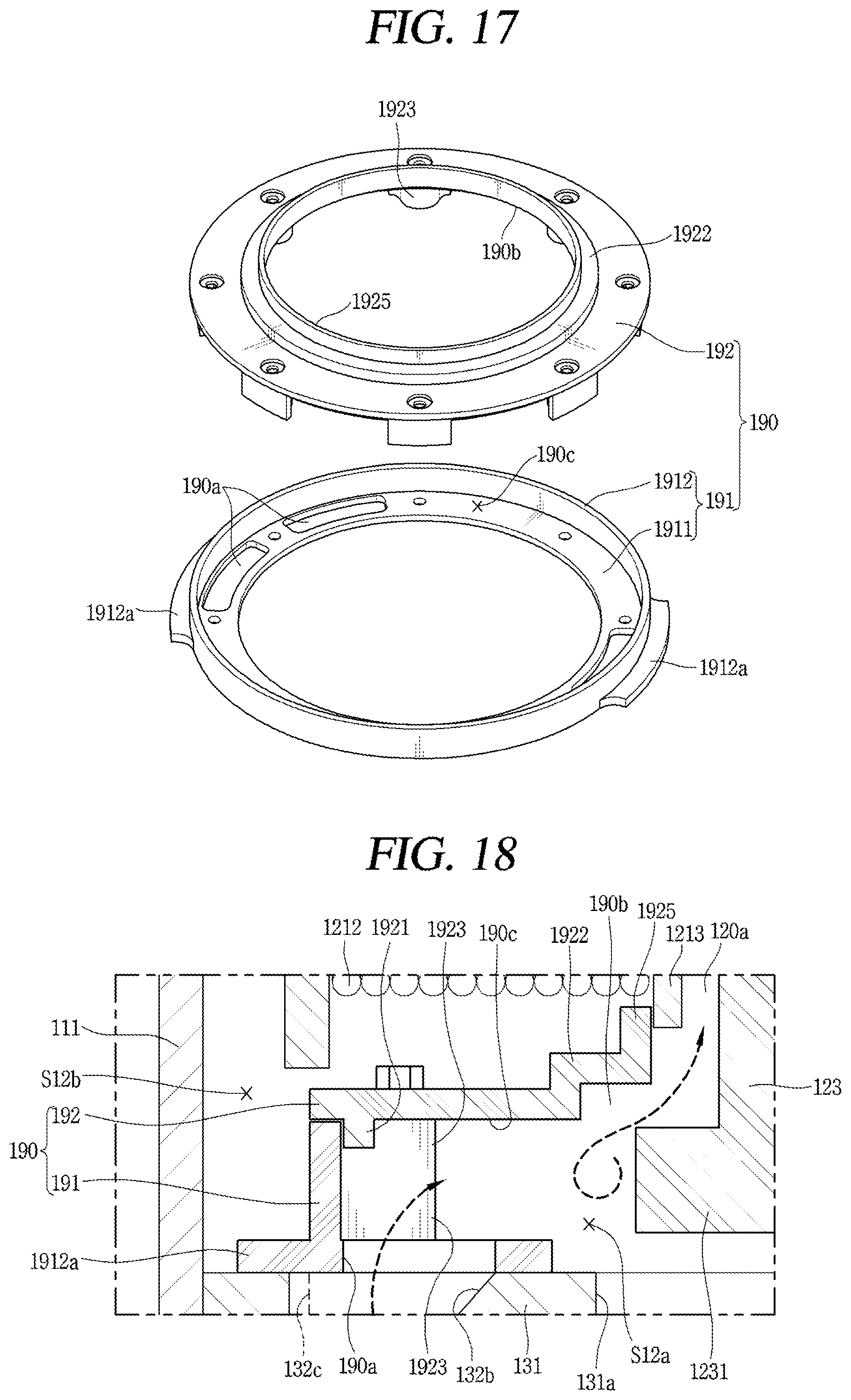 Patent US11815093 Figure 14 – Scroll compressor and air conditioner having the same
