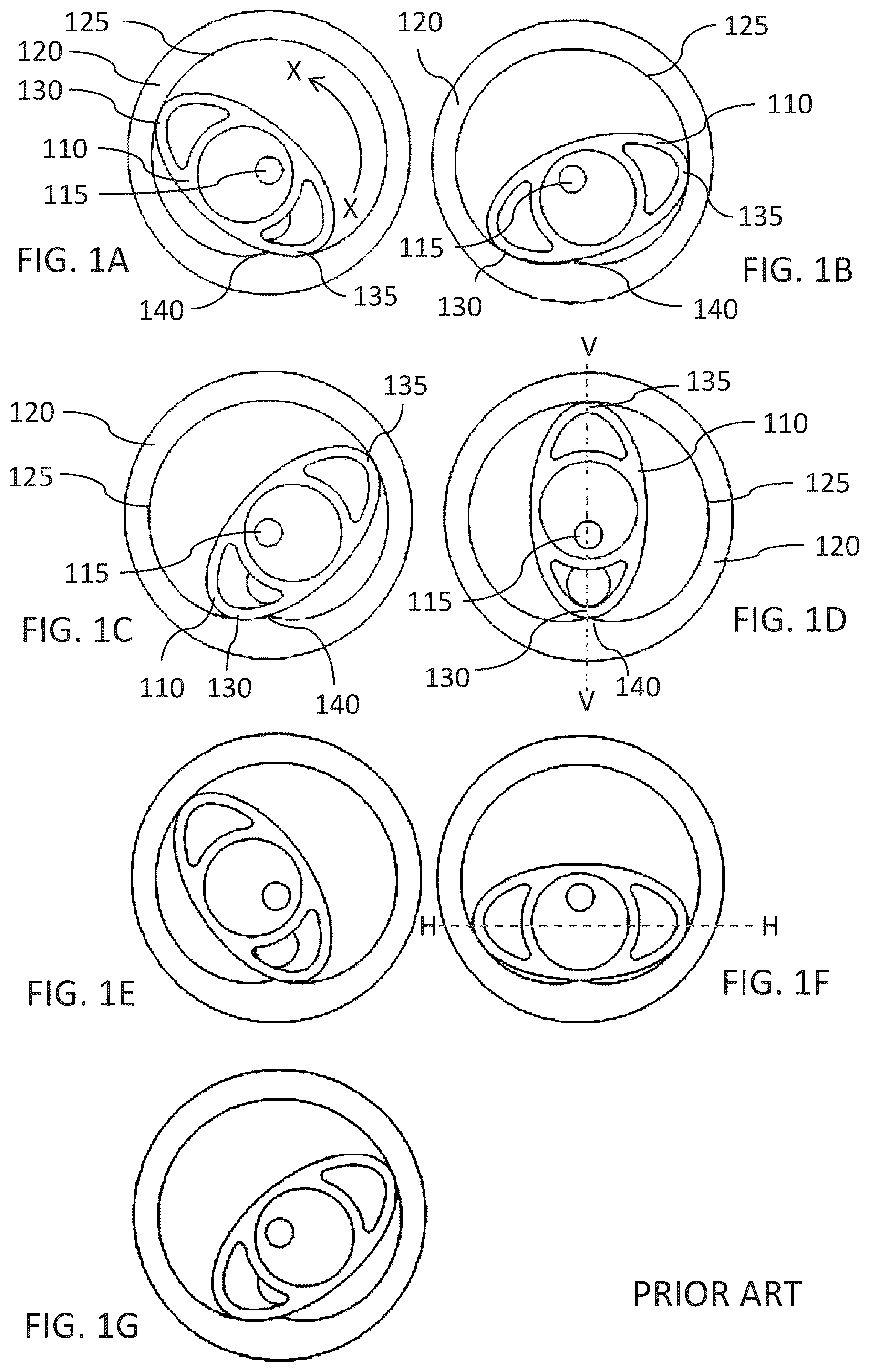 Patent US11815094 Figure 1 – Fixed-eccentricity helical trochoidal rotary machines