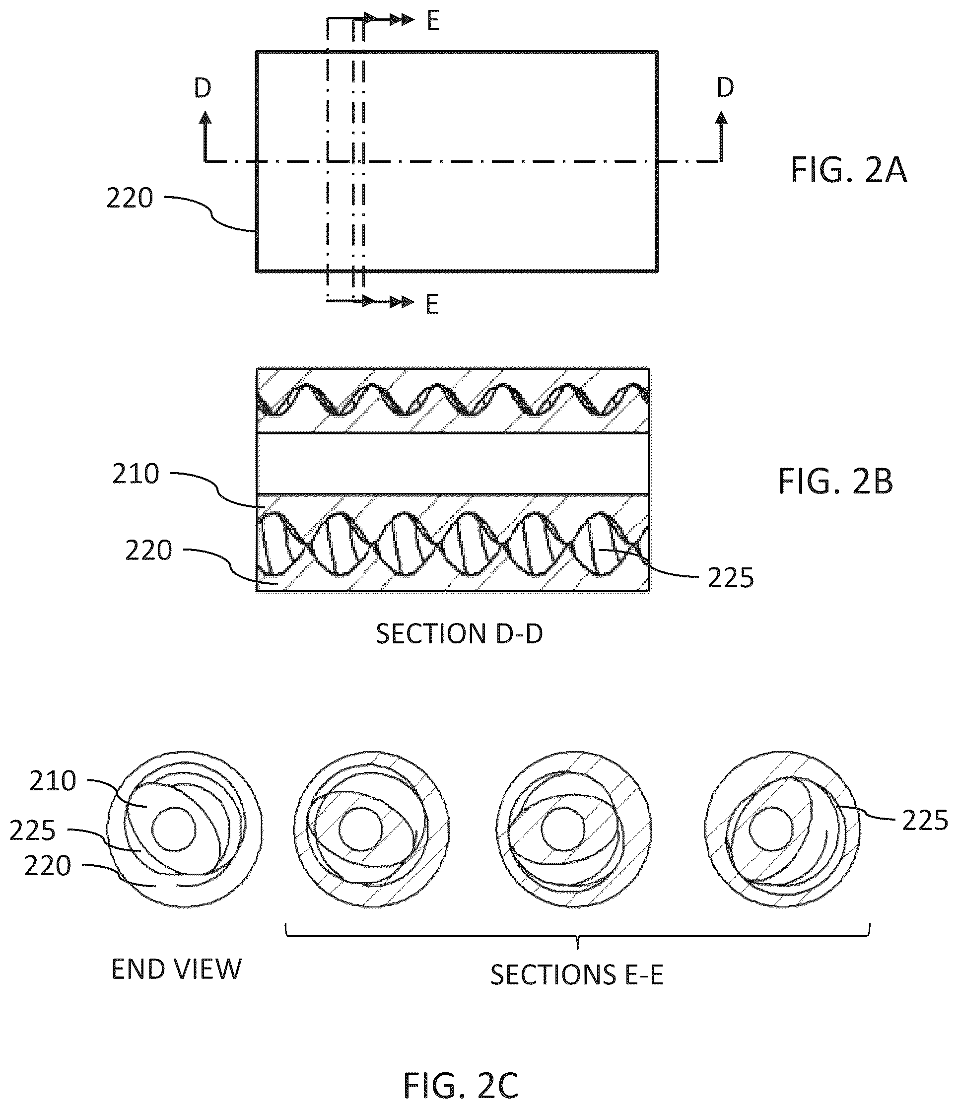 Patent US11815094 Figure 2 – Fixed-eccentricity helical trochoidal rotary machines