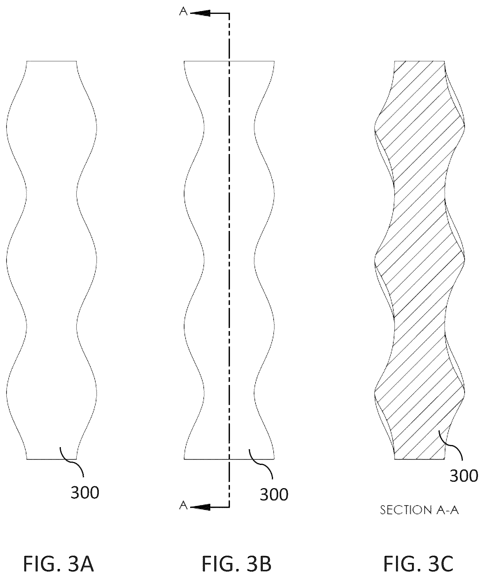 Patent US11815094 Figure 3 – Fixed-eccentricity helical trochoidal rotary machines