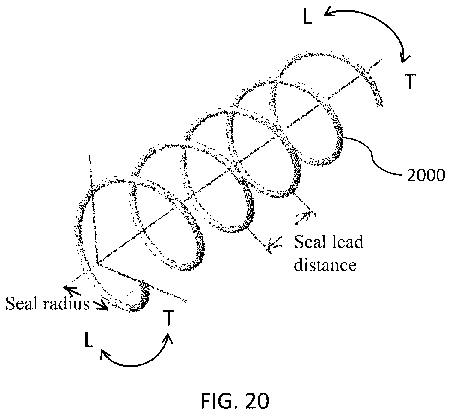 Patent US11815094 Figure 19 – Fixed-eccentricity helical trochoidal rotary machines