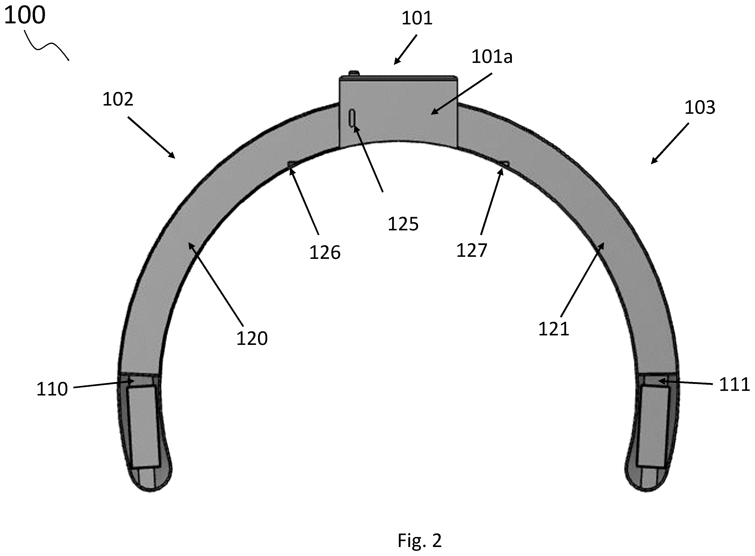 Patent US11815098 Figure 3 – Portable and wearable cooling and heating device