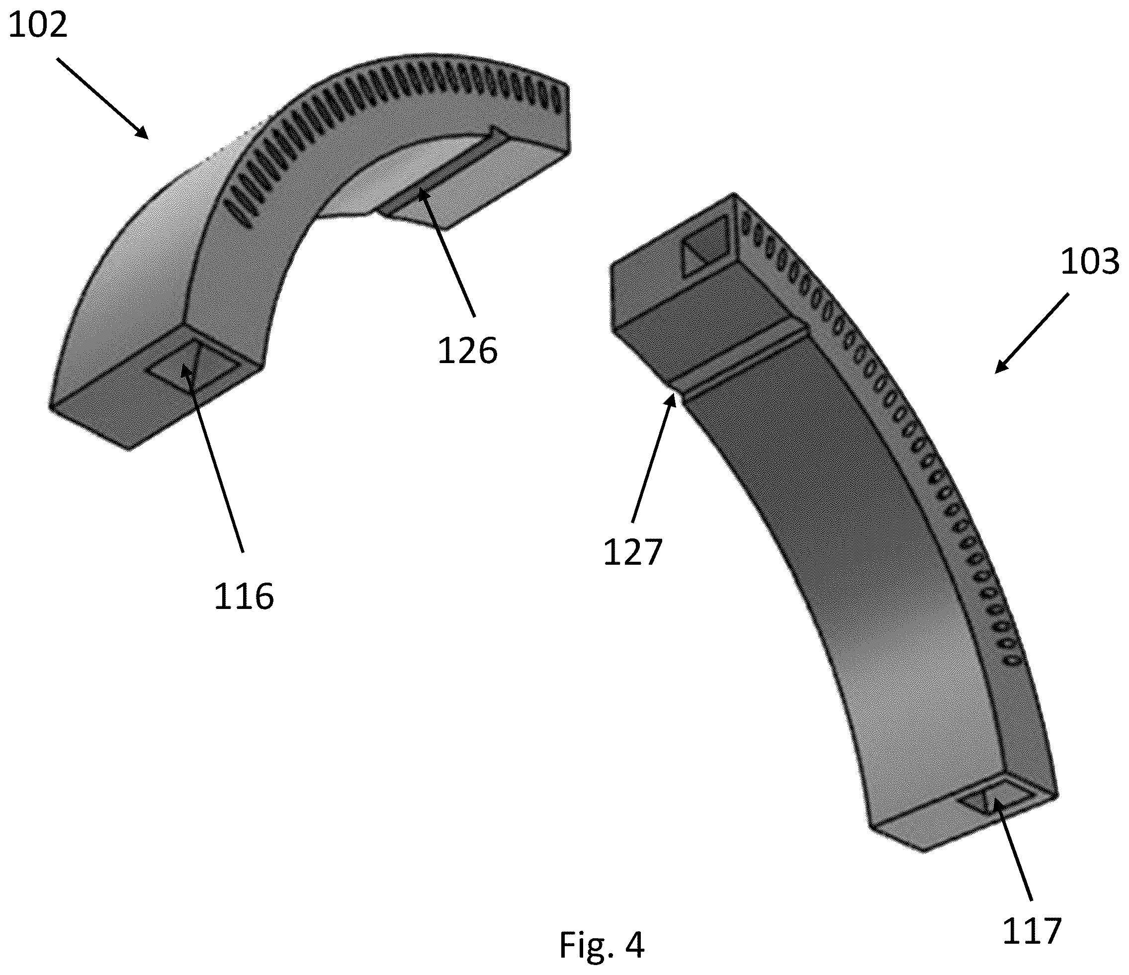 Patent US11815098 Figure 5 – Portable and wearable cooling and heating device