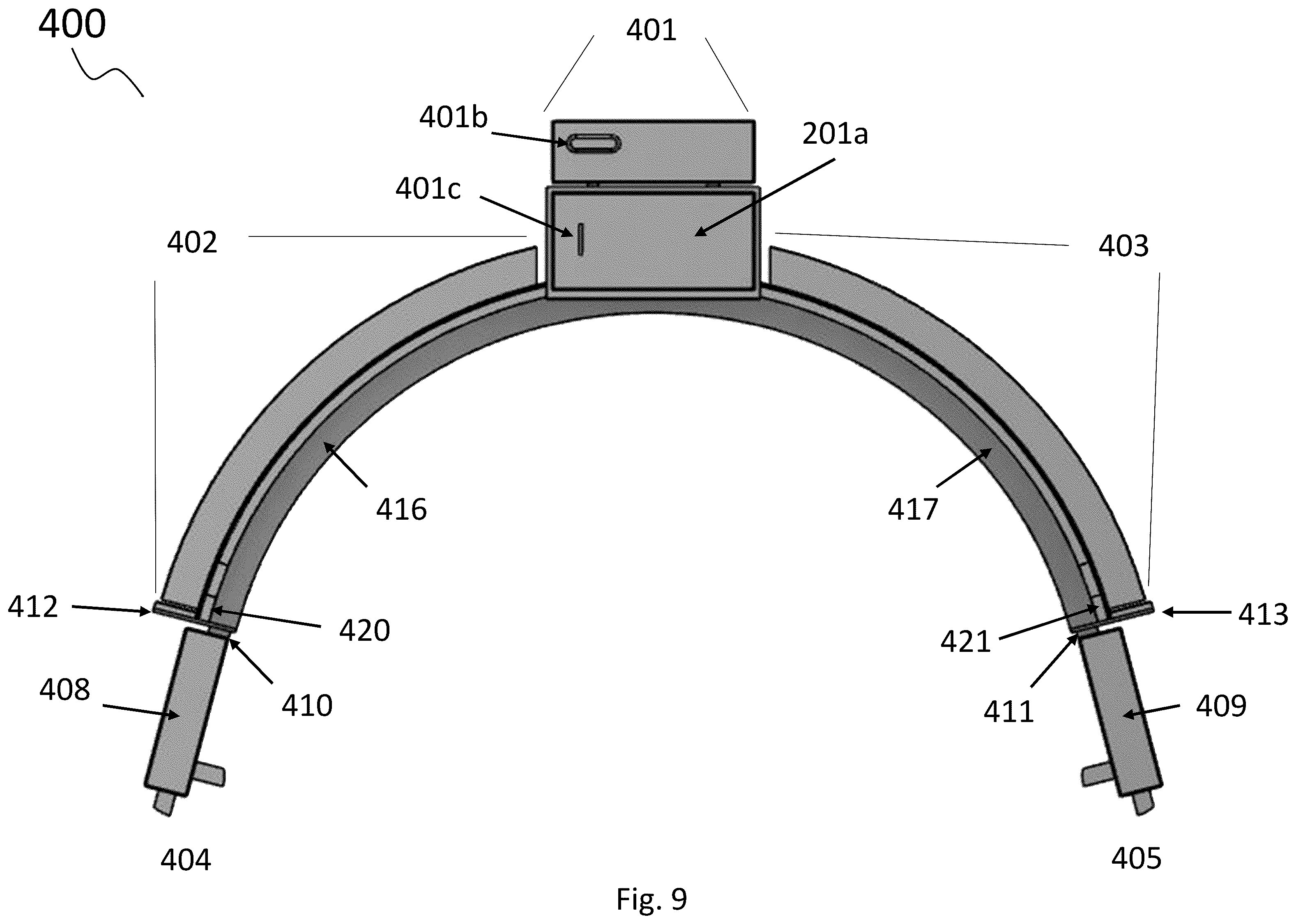 Patent US11815098 Figure 11 – Portable and wearable cooling and heating device