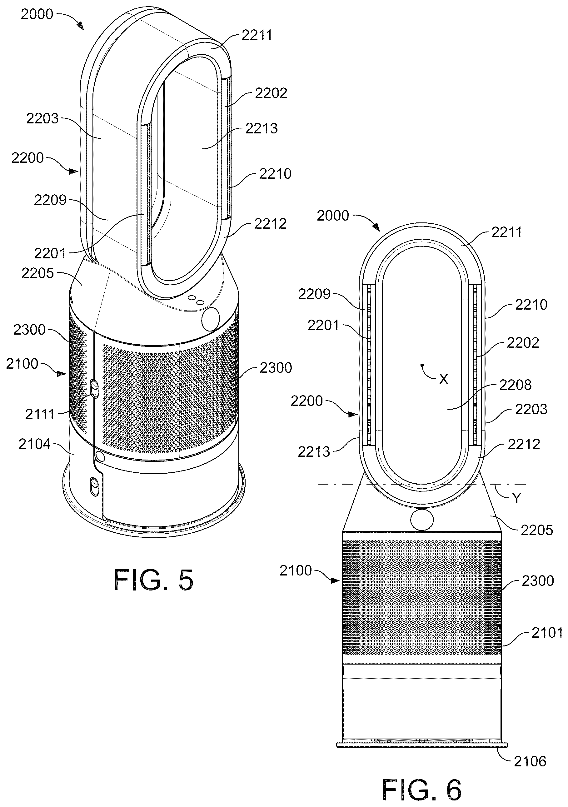Patent US11815099 Figure 4 – Fan assembly