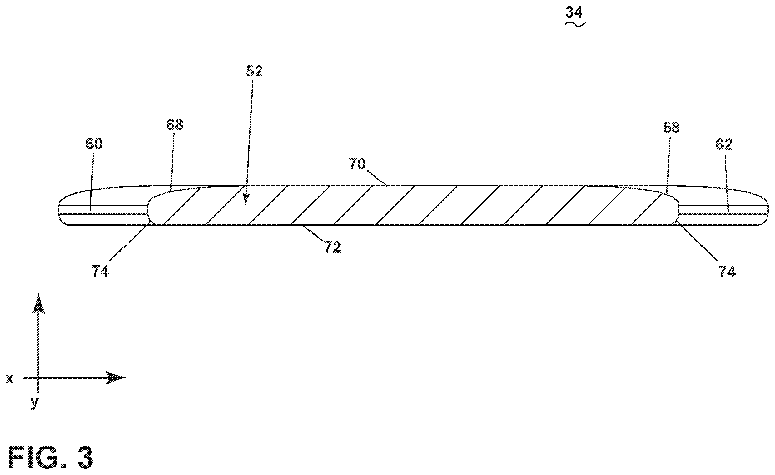 Patent US11815101 Figure 3 – Ceiling fan blade