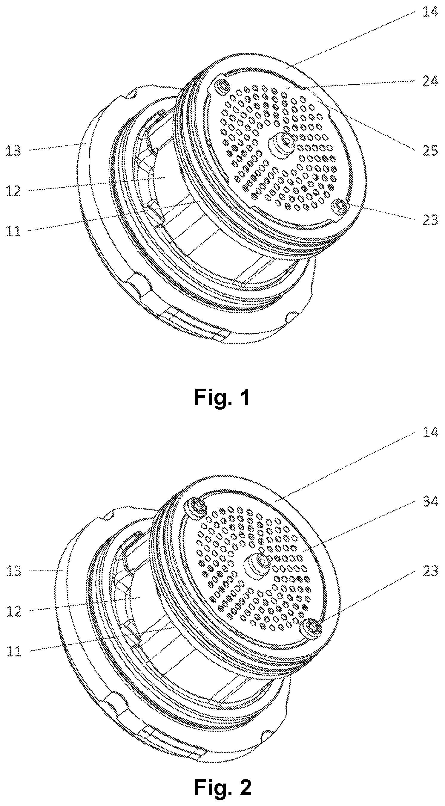 Patent US11815102 Figure 1 – Axial securing of a pump