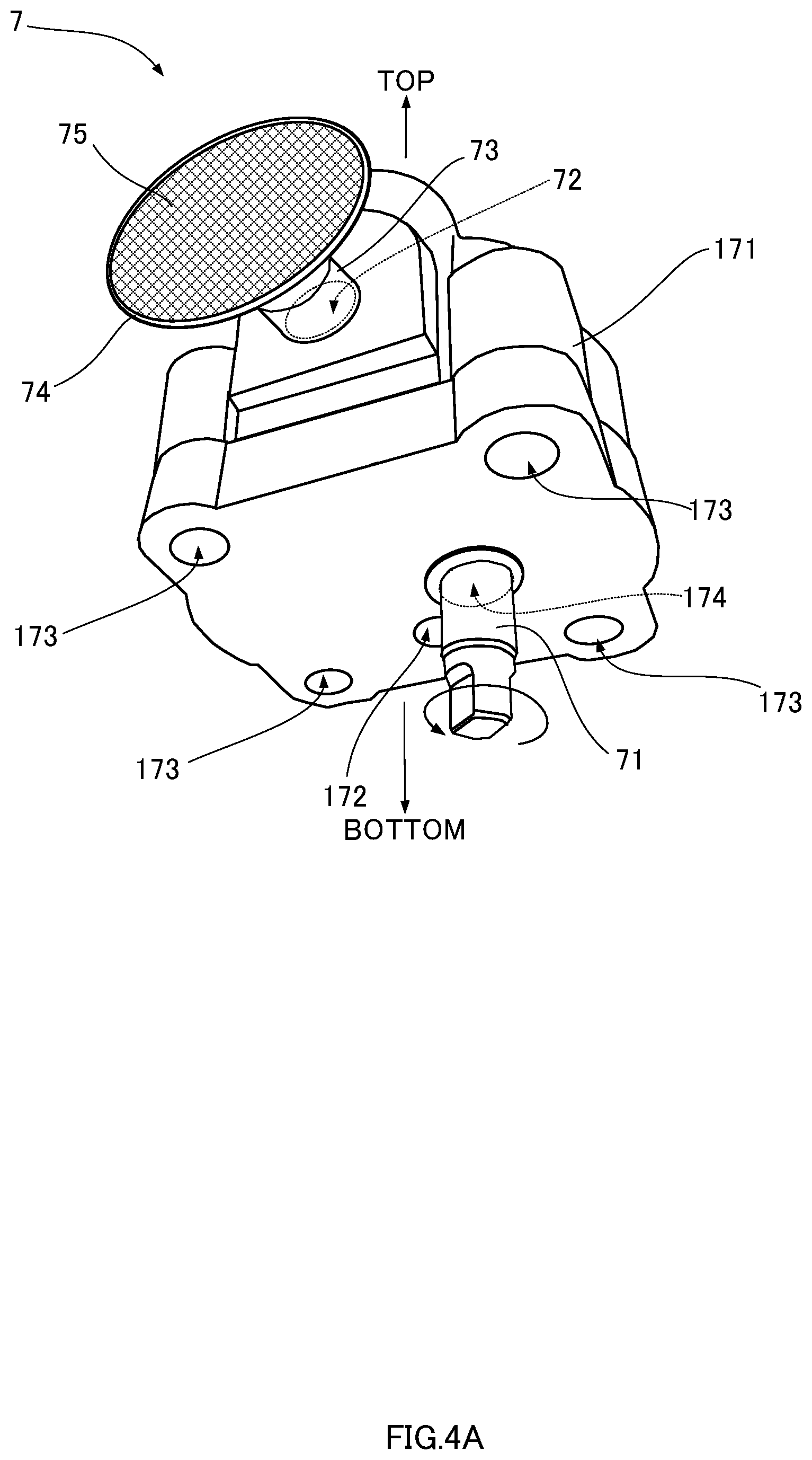 Patent US11815108 Figure 5 – Electro-hydraulic actuator