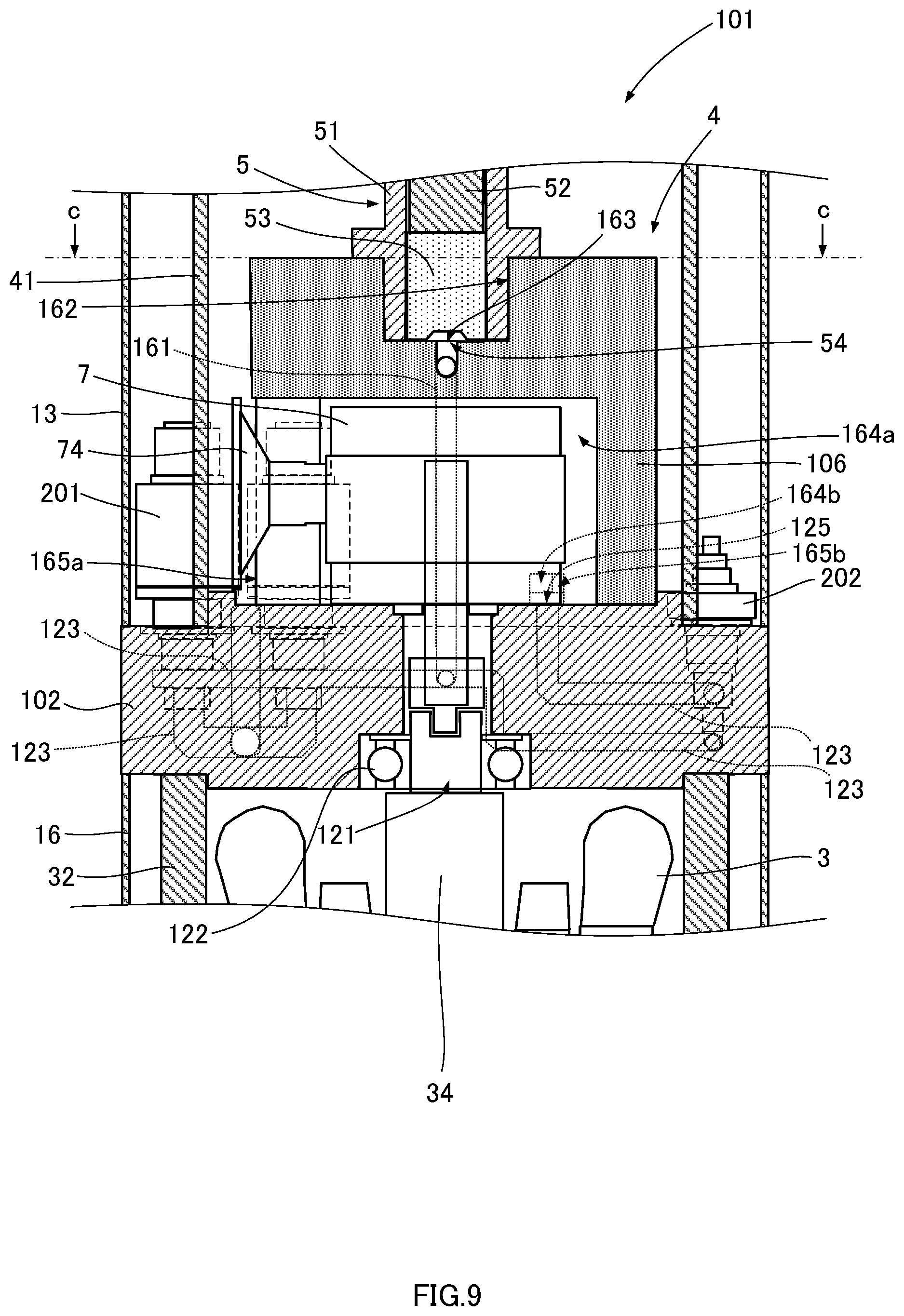 Patent US11815108 Figure 11 – Electro-hydraulic actuator