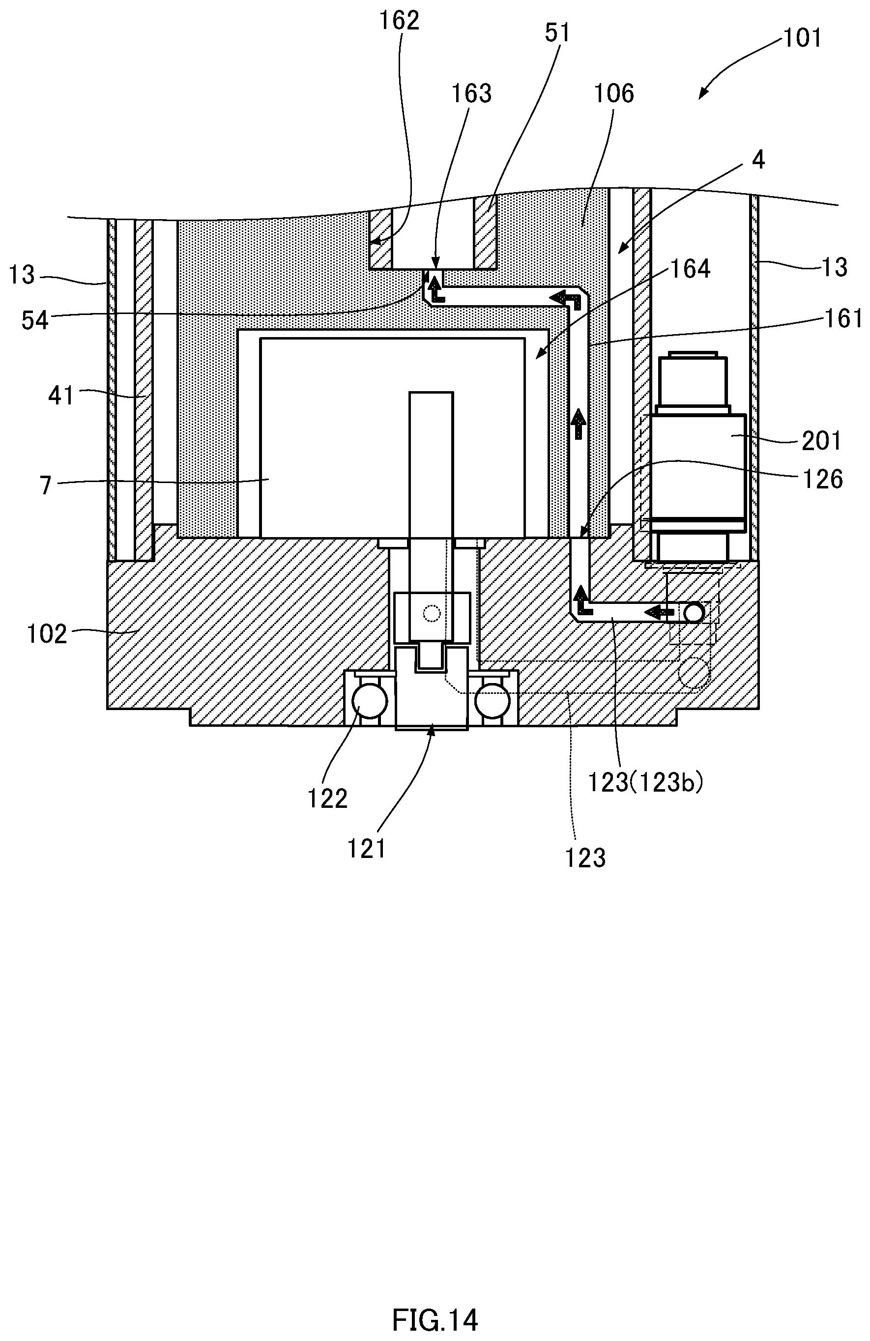 Patent US11815108 Figure 16 – Electro-hydraulic actuator