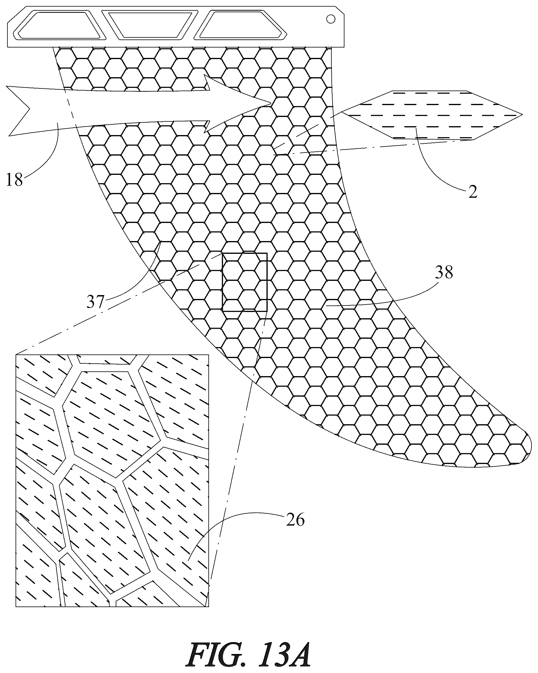 Patent US11815111 Figure 18 – Multi-functional microstructured surface development three dimensional form solutions in individual tile and multiple tile array configurations