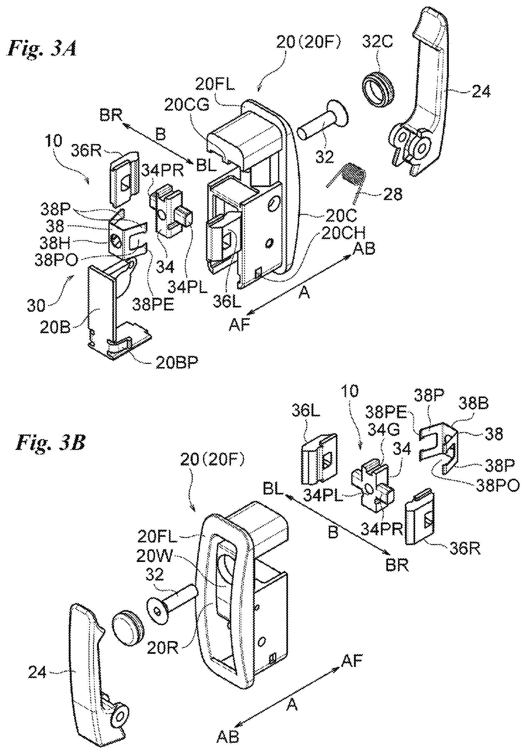 Patent US11815117 Figure 3 – Wall through fixture device