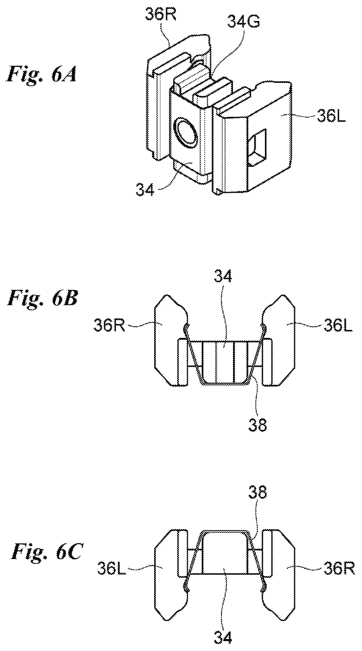 Patent US11815117 Figure 6 – Wall through fixture device