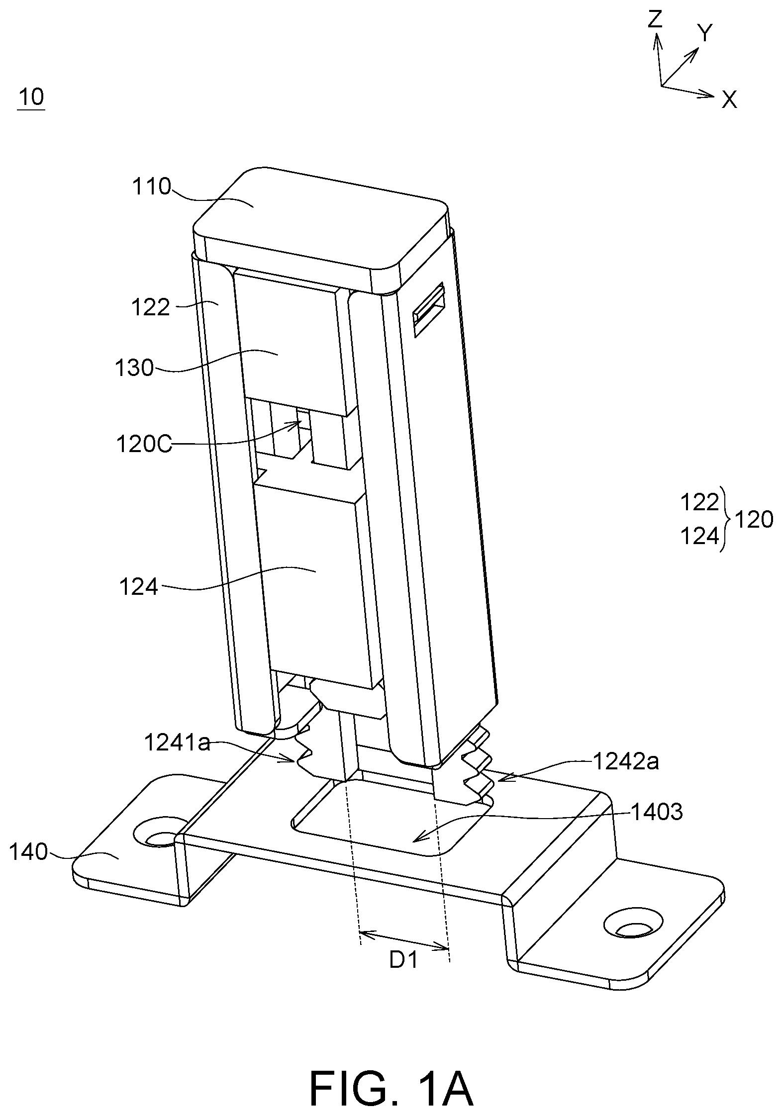 Patent US11815118 Figure 1 – Fixing device