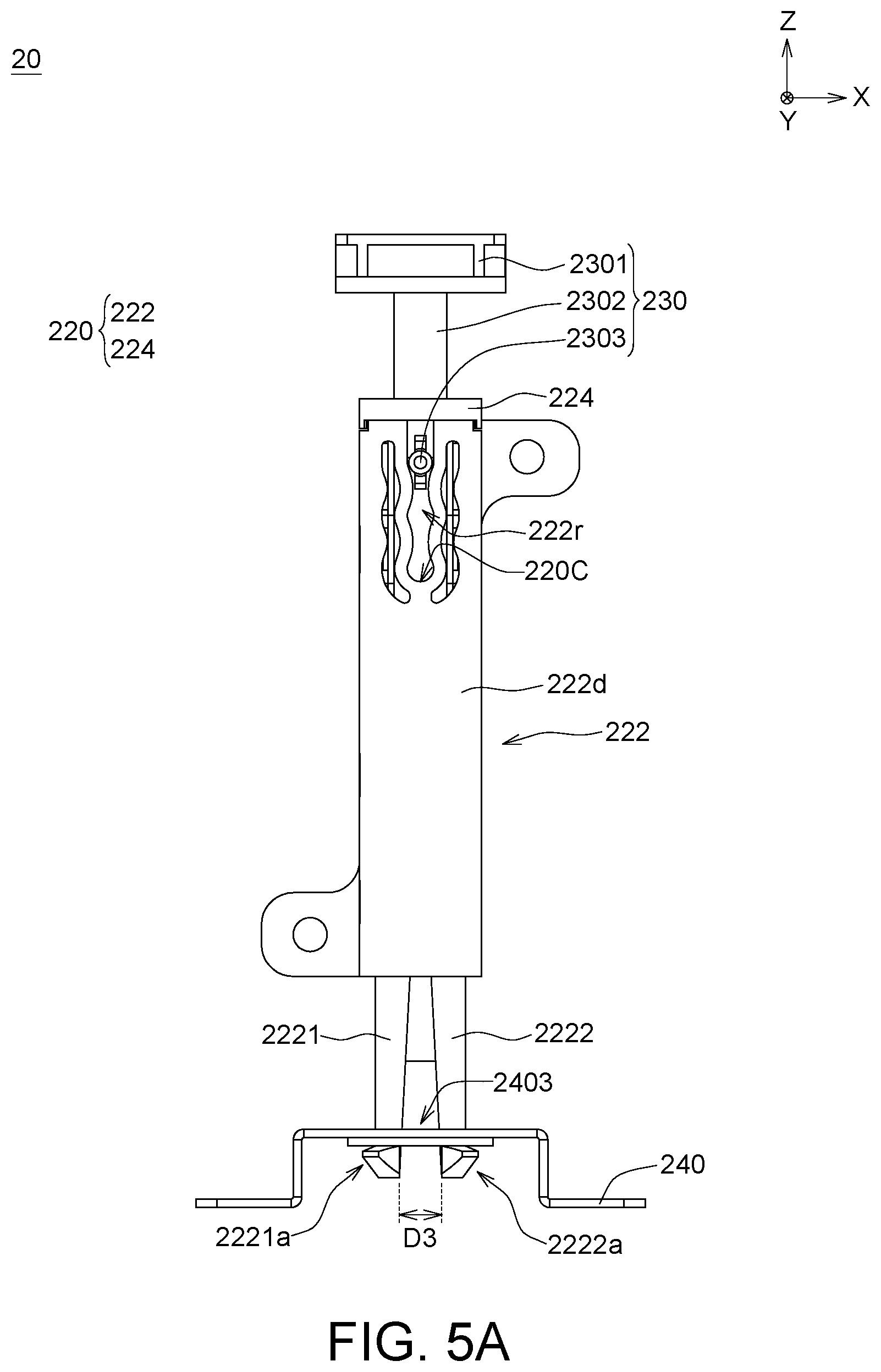 Patent US11815118 Figure 15 – Fixing device