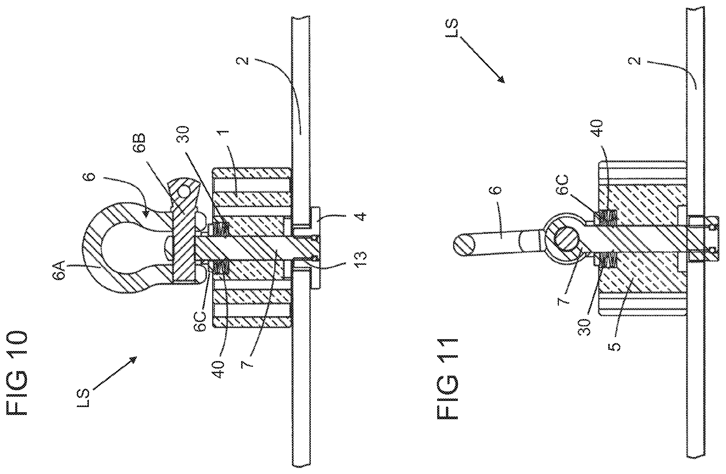 Patent US11815119 Figure 8 – Perforated wall system and fastening element