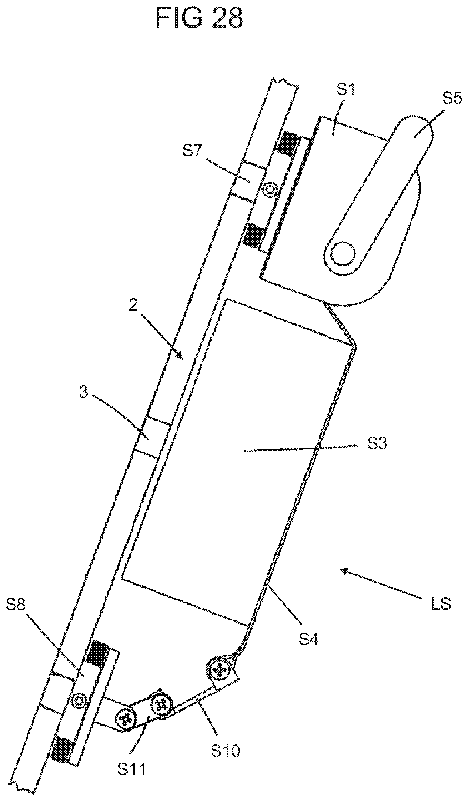 Patent US11815119 Figure 19 – Perforated wall system and fastening element