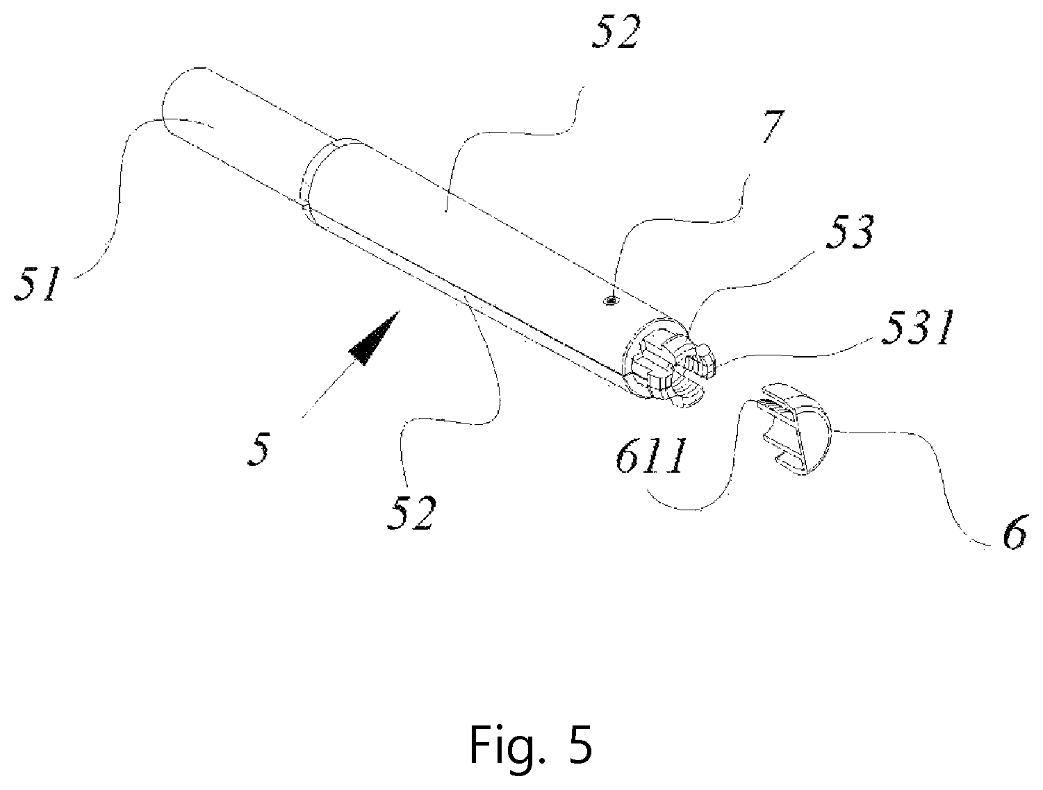 Patent US11815120 Figure 3 – Quick-connection mounting system for the automotive sector and boxes in general