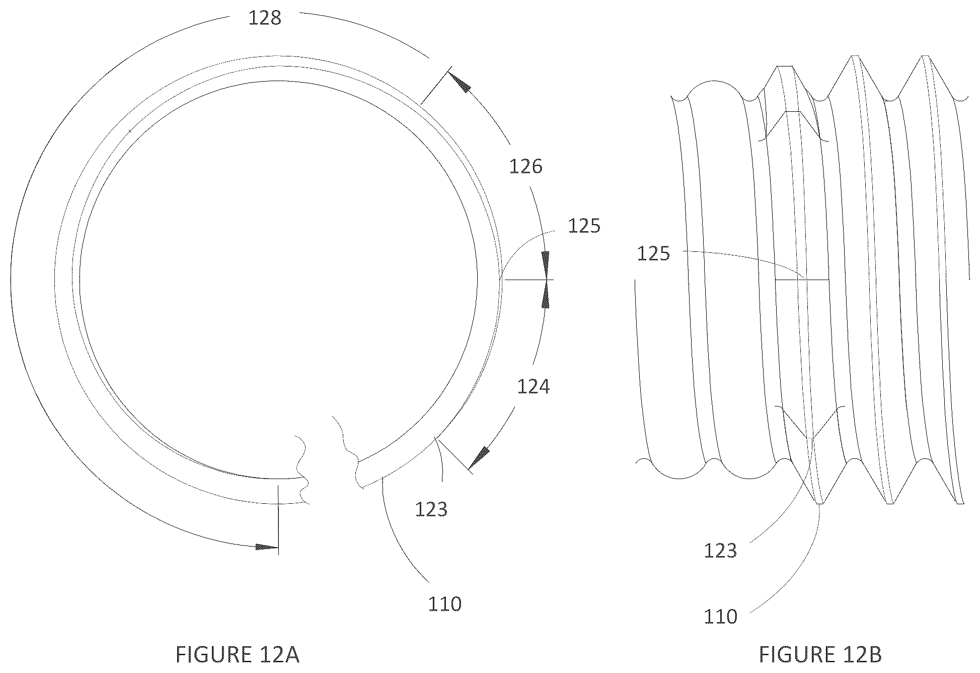 Patent US11815121 Figure 8 – Shortened fastener with locally controlled thread height
