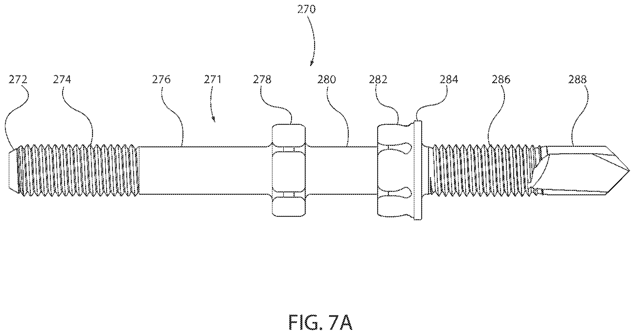 Patent US11815123 Figure 7 – Double threaded standoff fastener