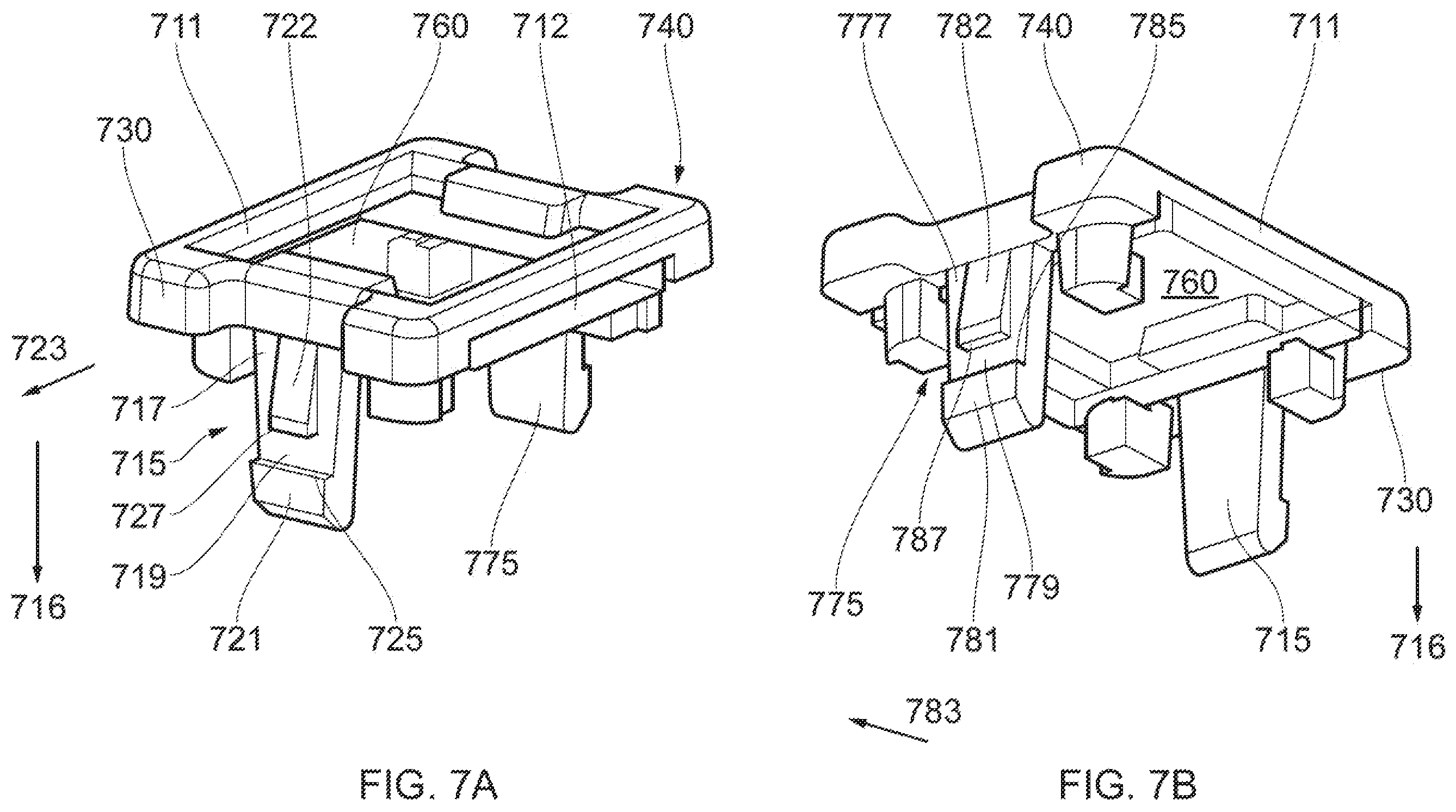 Patent US11815125 Figure 7 – Devices for retaining articles