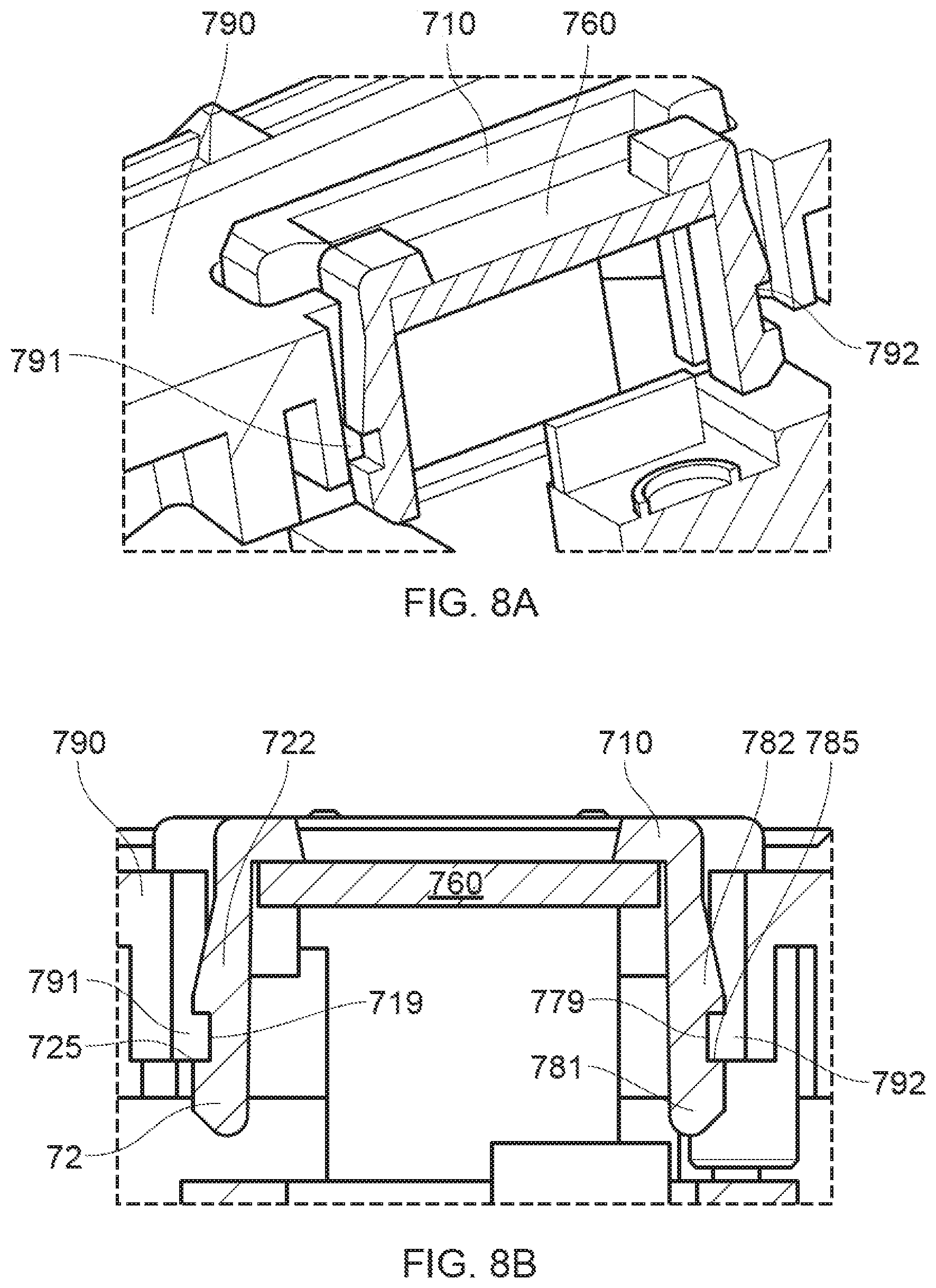 Patent US11815125 Figure 8 – Devices for retaining articles