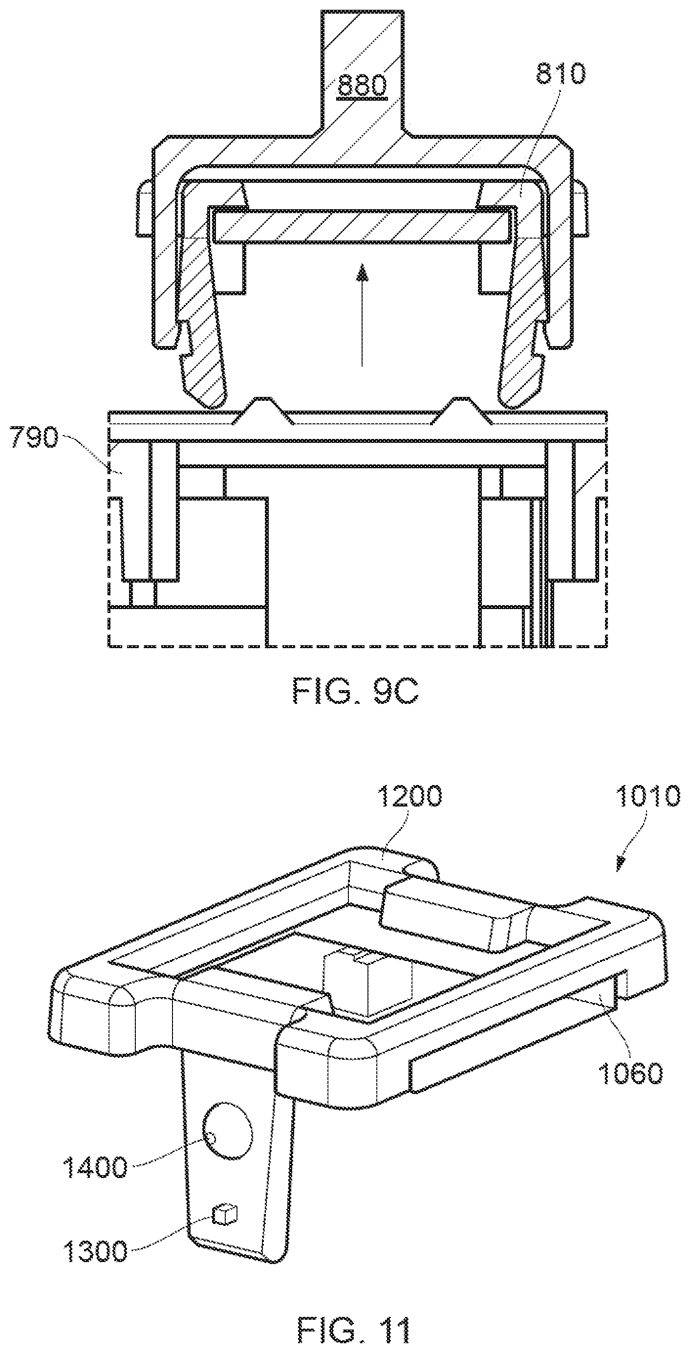 Patent US11815125 Figure 10 – Devices for retaining articles